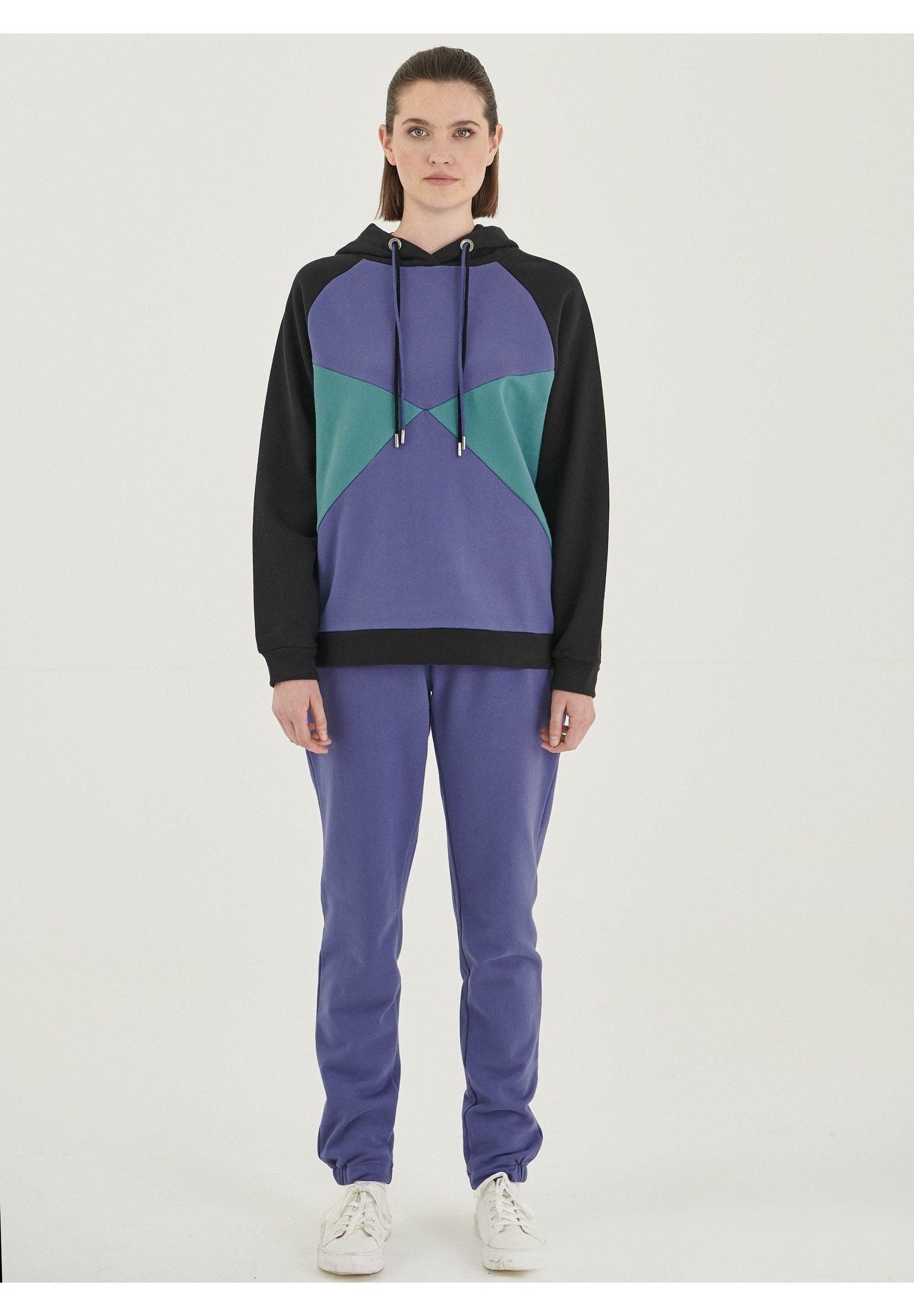 Raglan-Hoodie aus Bio-Baumwolle
