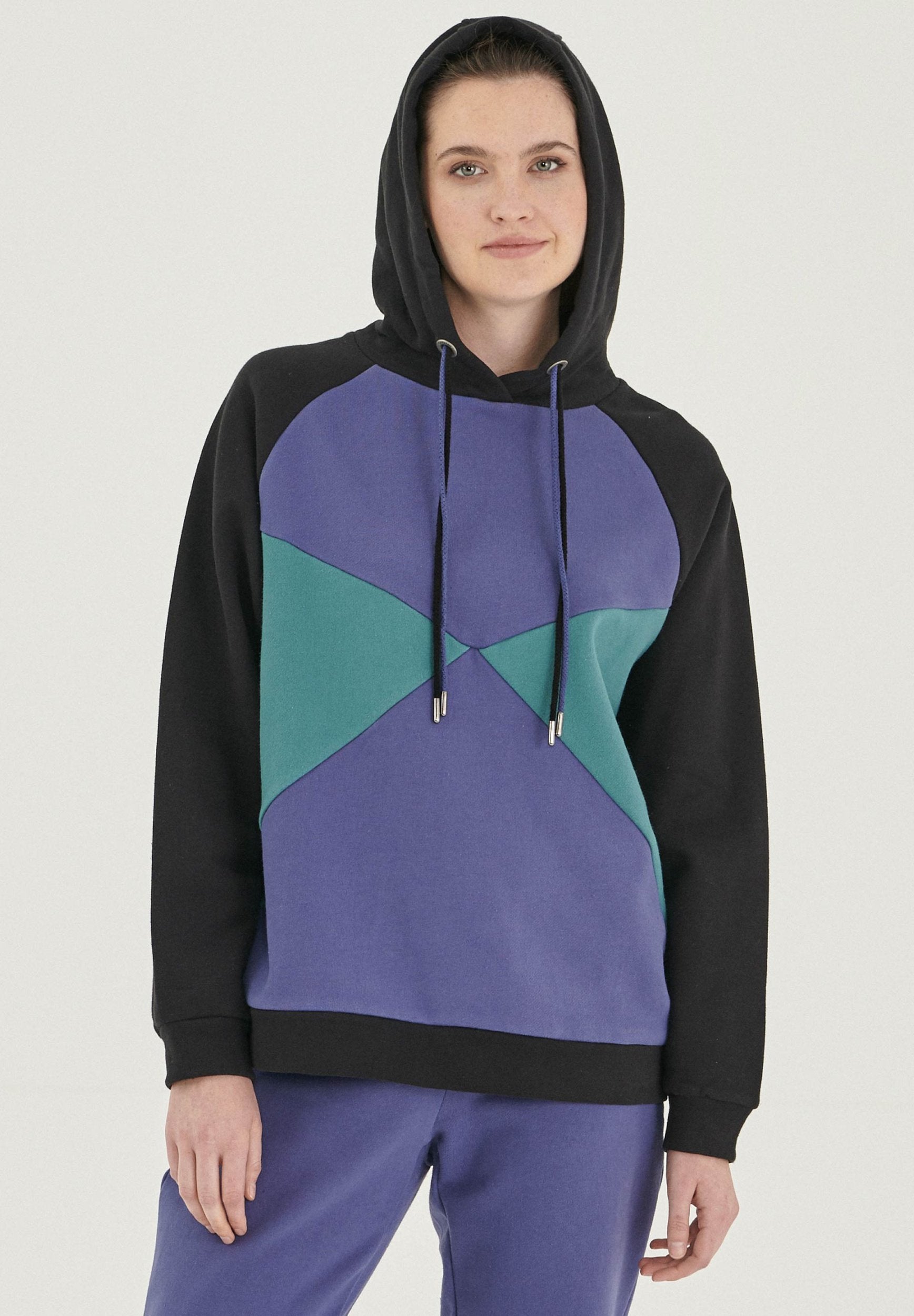 Raglan-Hoodie aus Bio-Baumwolle