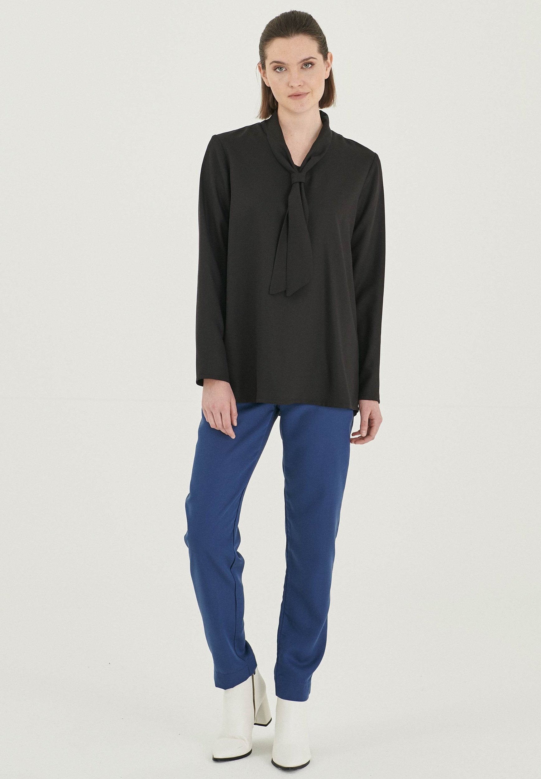 Langarm Bluse aus TENCEL™ Lyocell