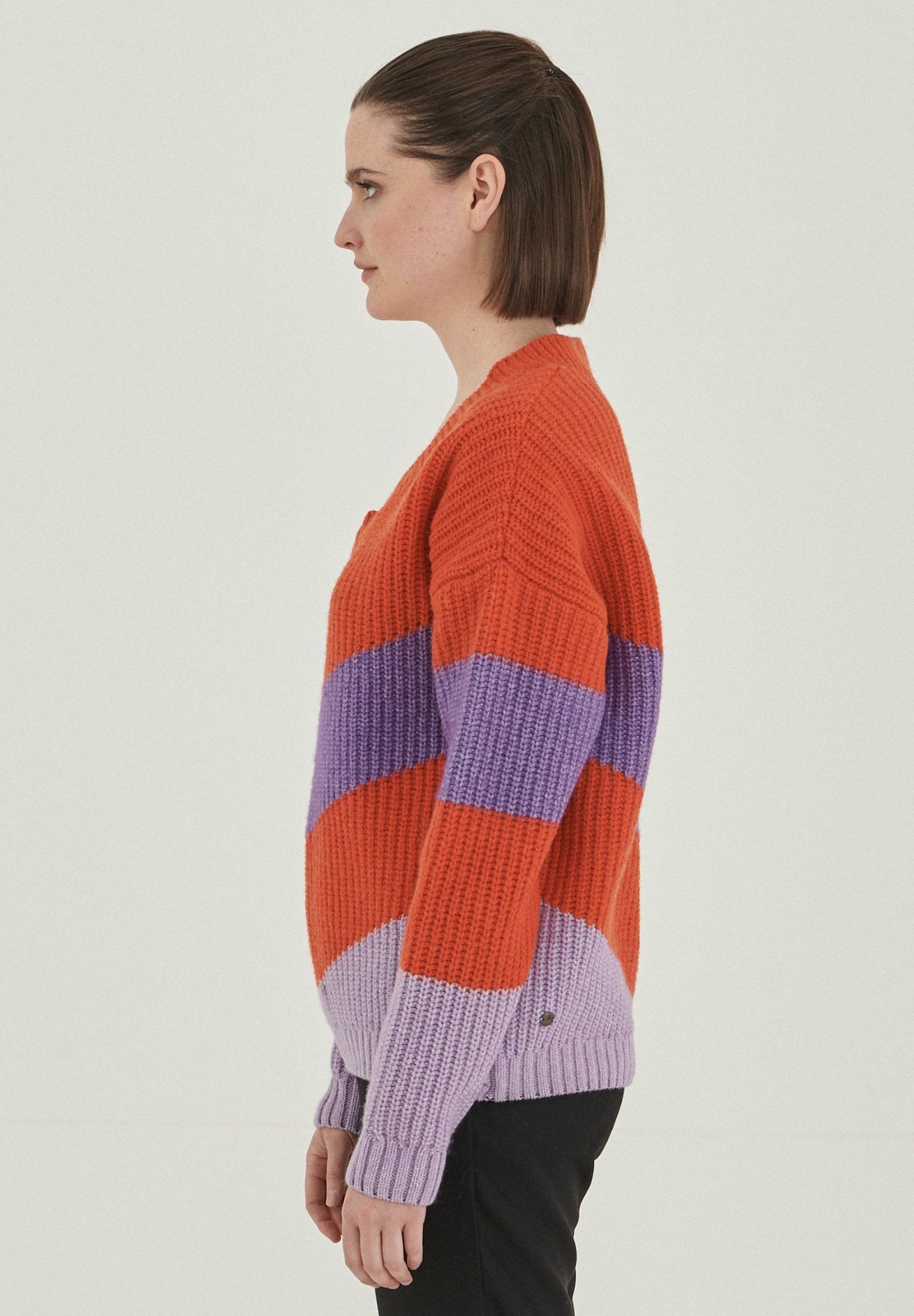 Pullover aus Bio-Merinowolle und Bio-Baumwolle