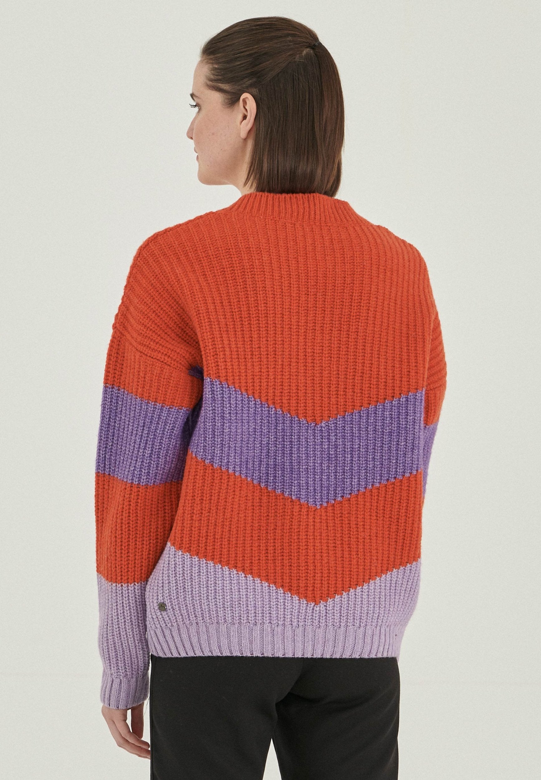 Pullover aus Bio-Merinowolle und Bio-Baumwolle