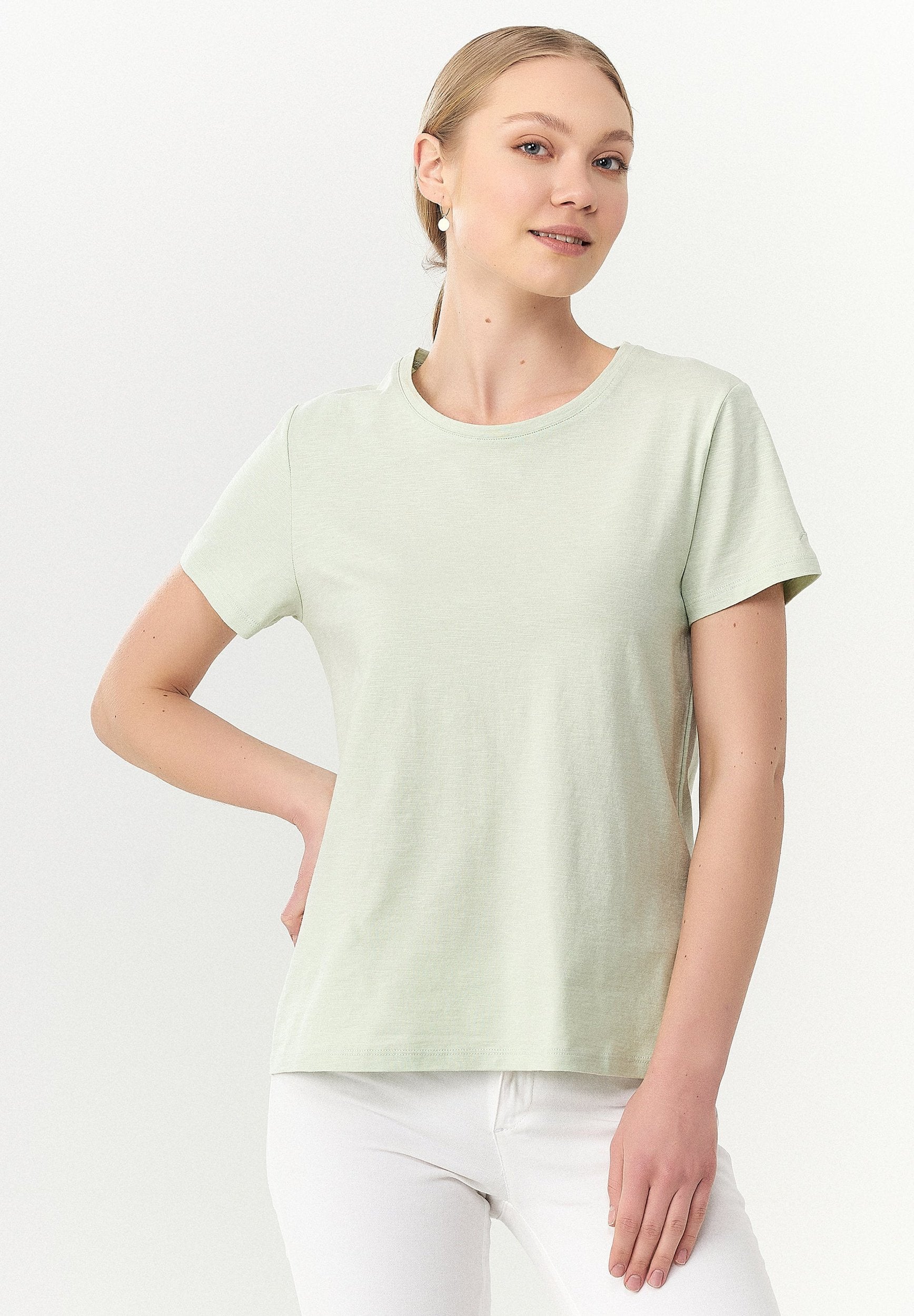 Basic T-Shirt aus Bio-Baumwolle