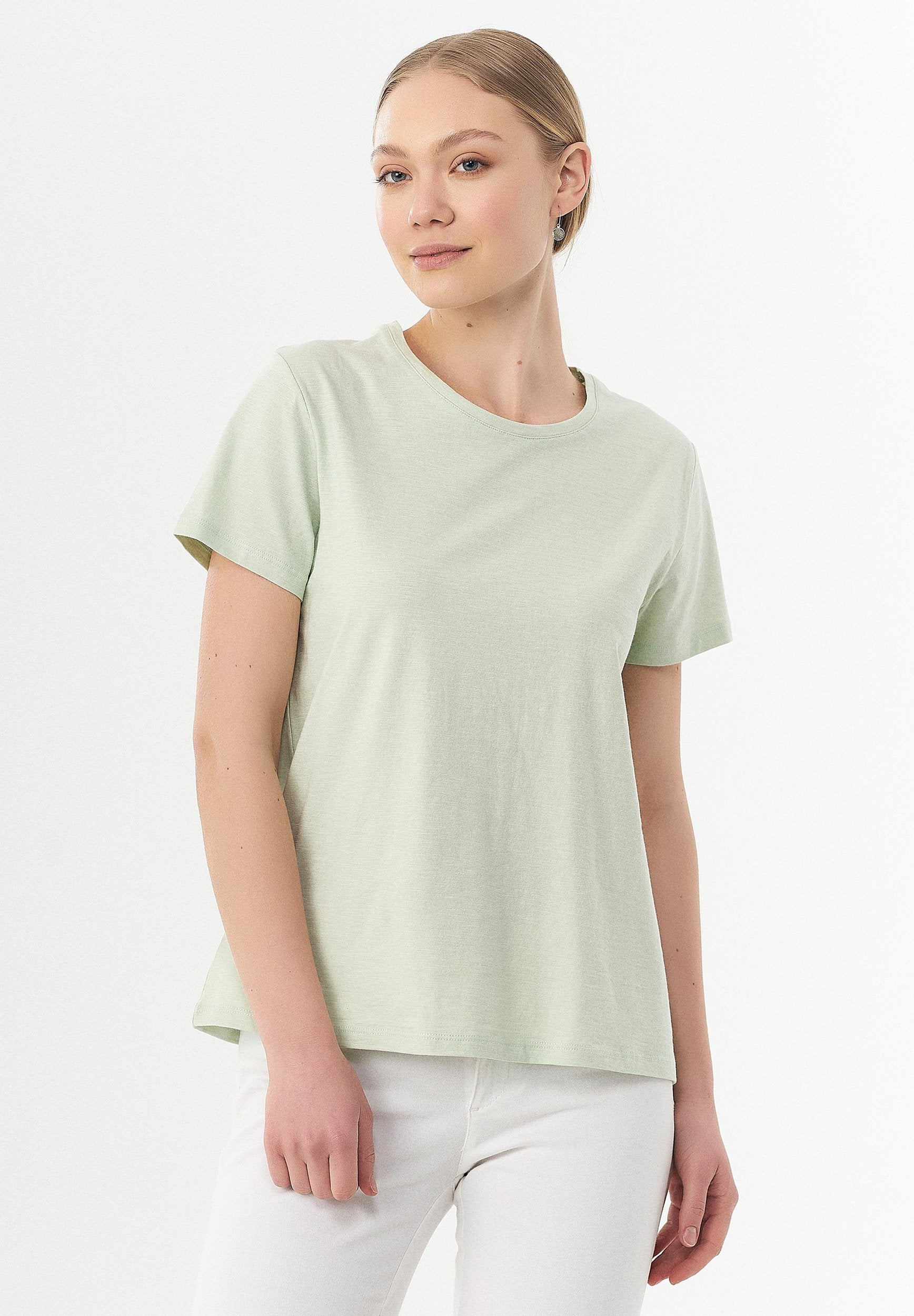 Basic T-Shirt aus Bio-Baumwolle