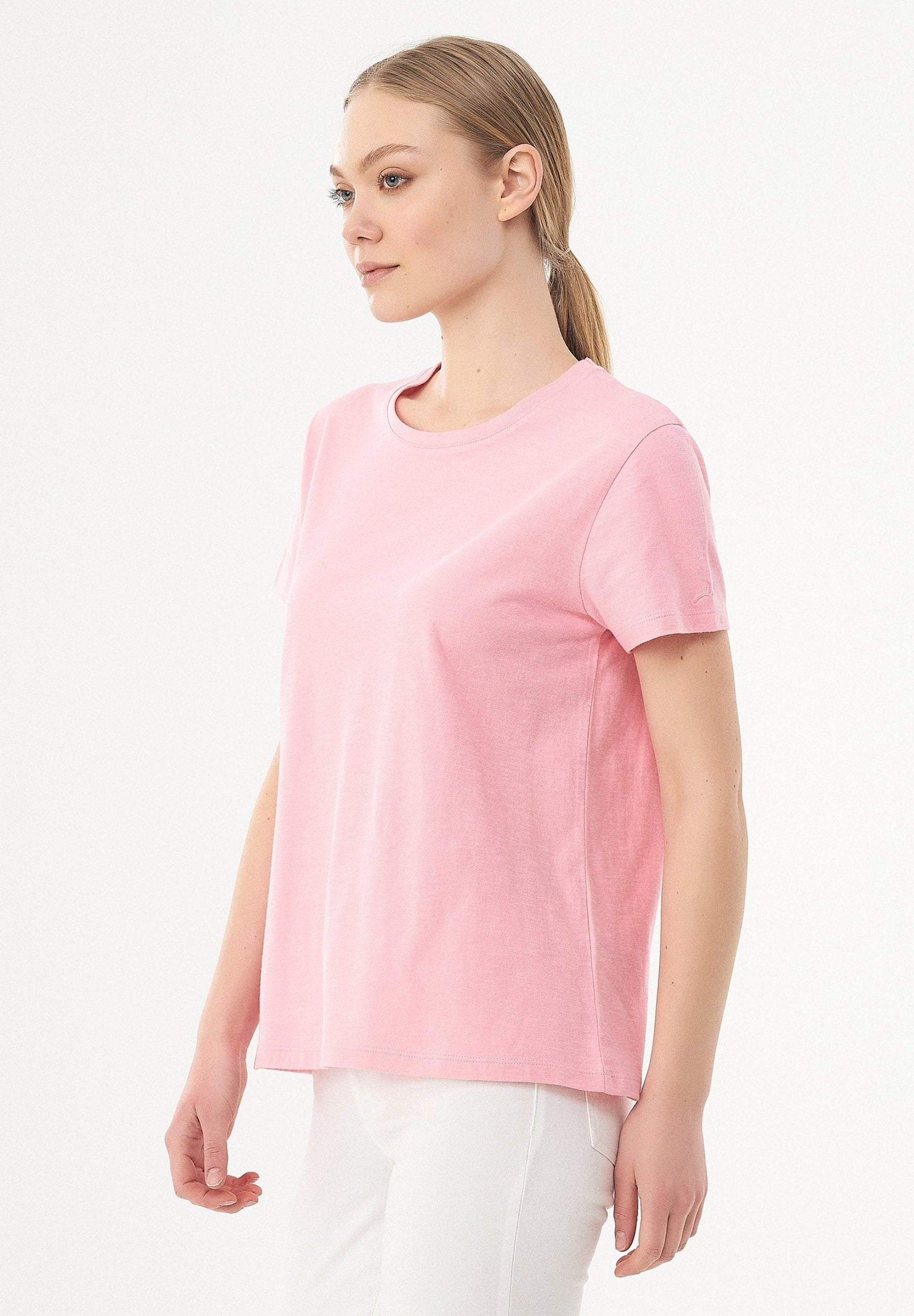 Basic T-Shirt aus Bio-Baumwolle