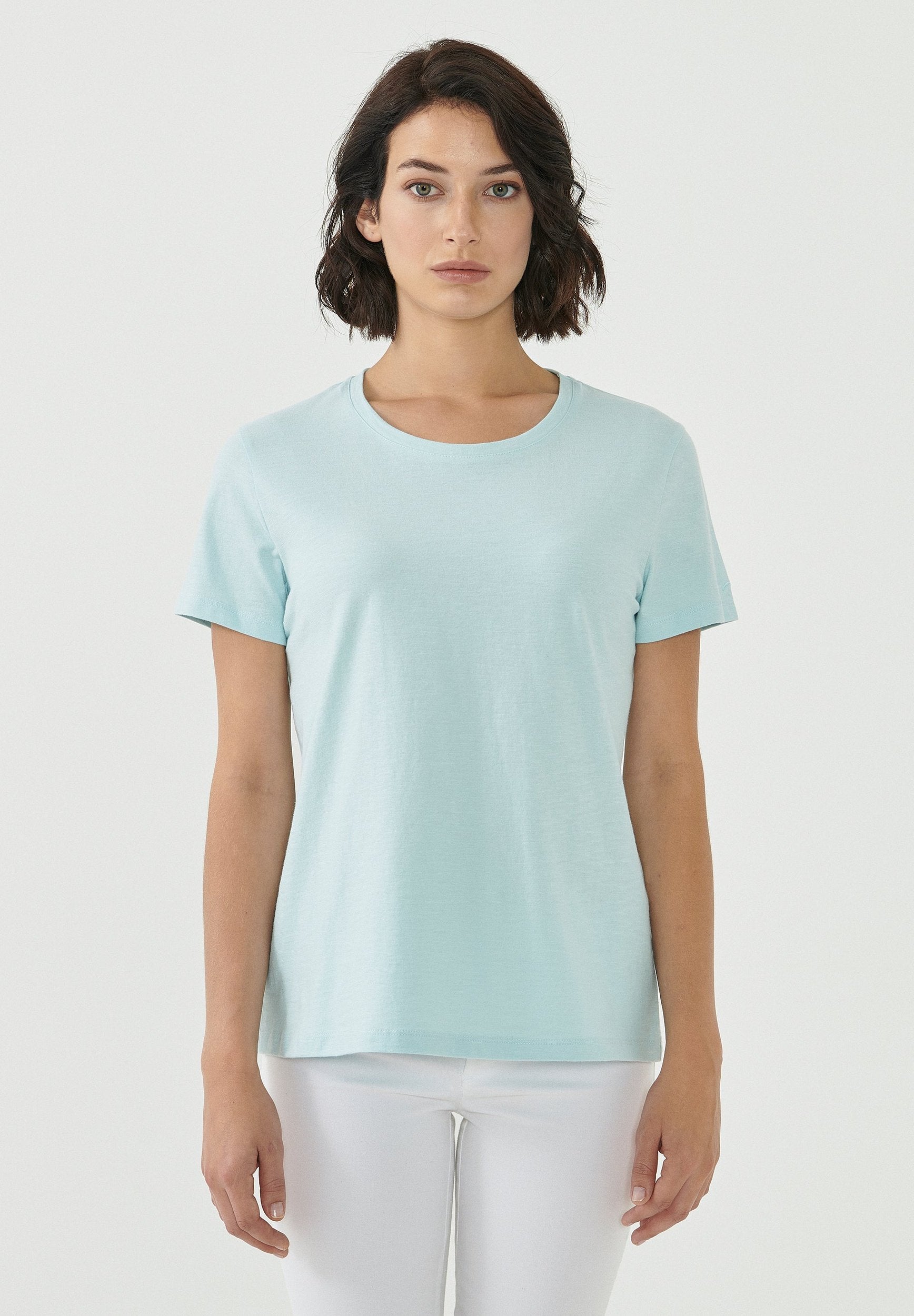 Basic T-Shirt aus Bio-Baumwolle