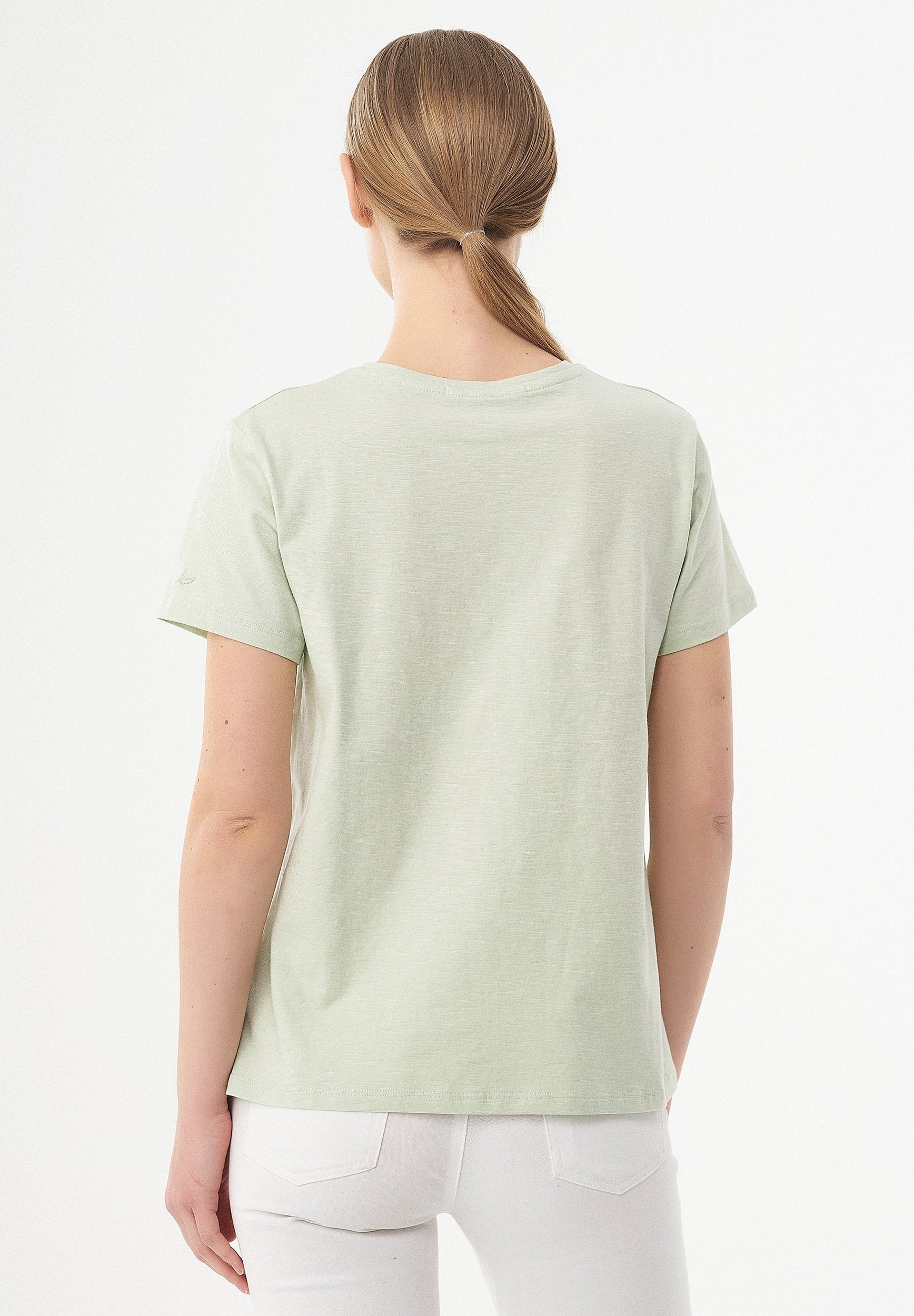 T-Shirt aus Bio-Baumwolle mit Schildkröten-Print