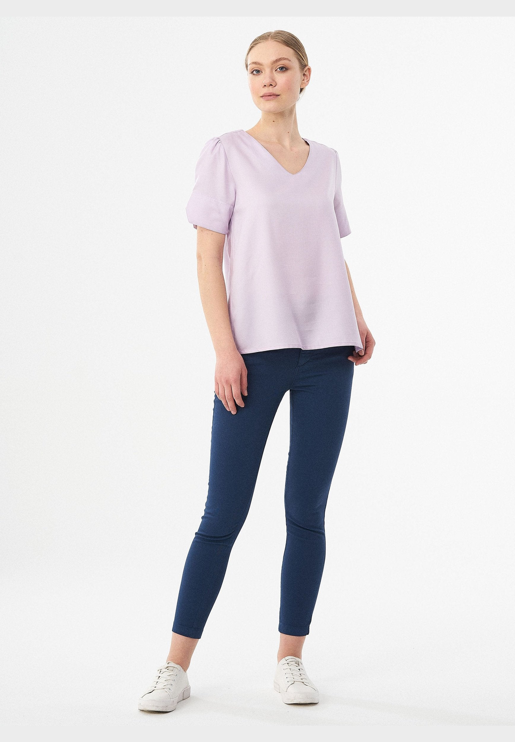 Bluse aus TENCEL™ Lyocell