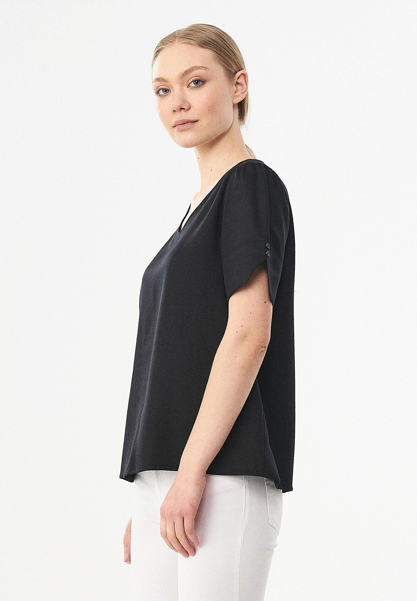 Bluse aus TENCEL™ Lyocell