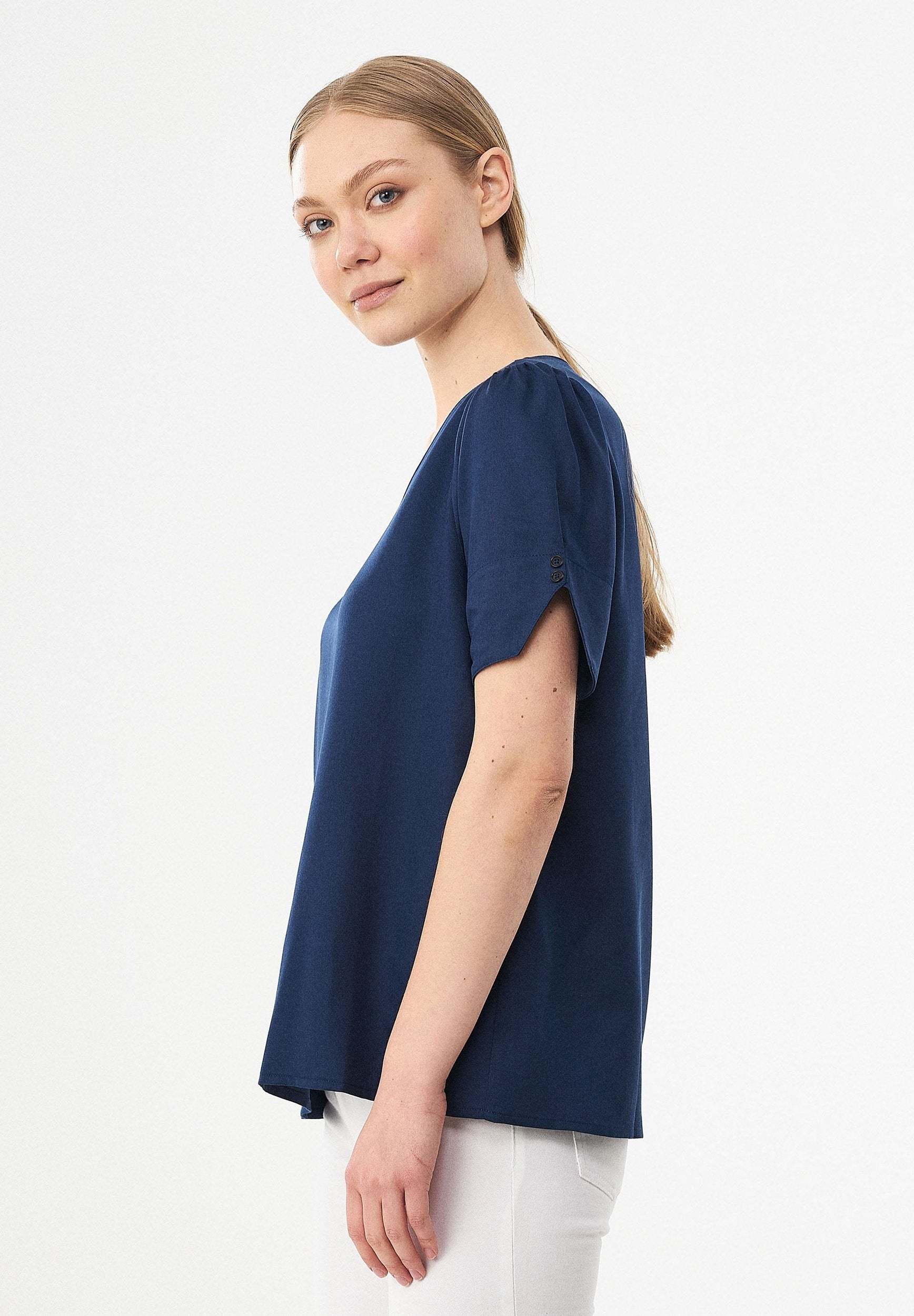 Bluse aus TENCEL™ Lyocell