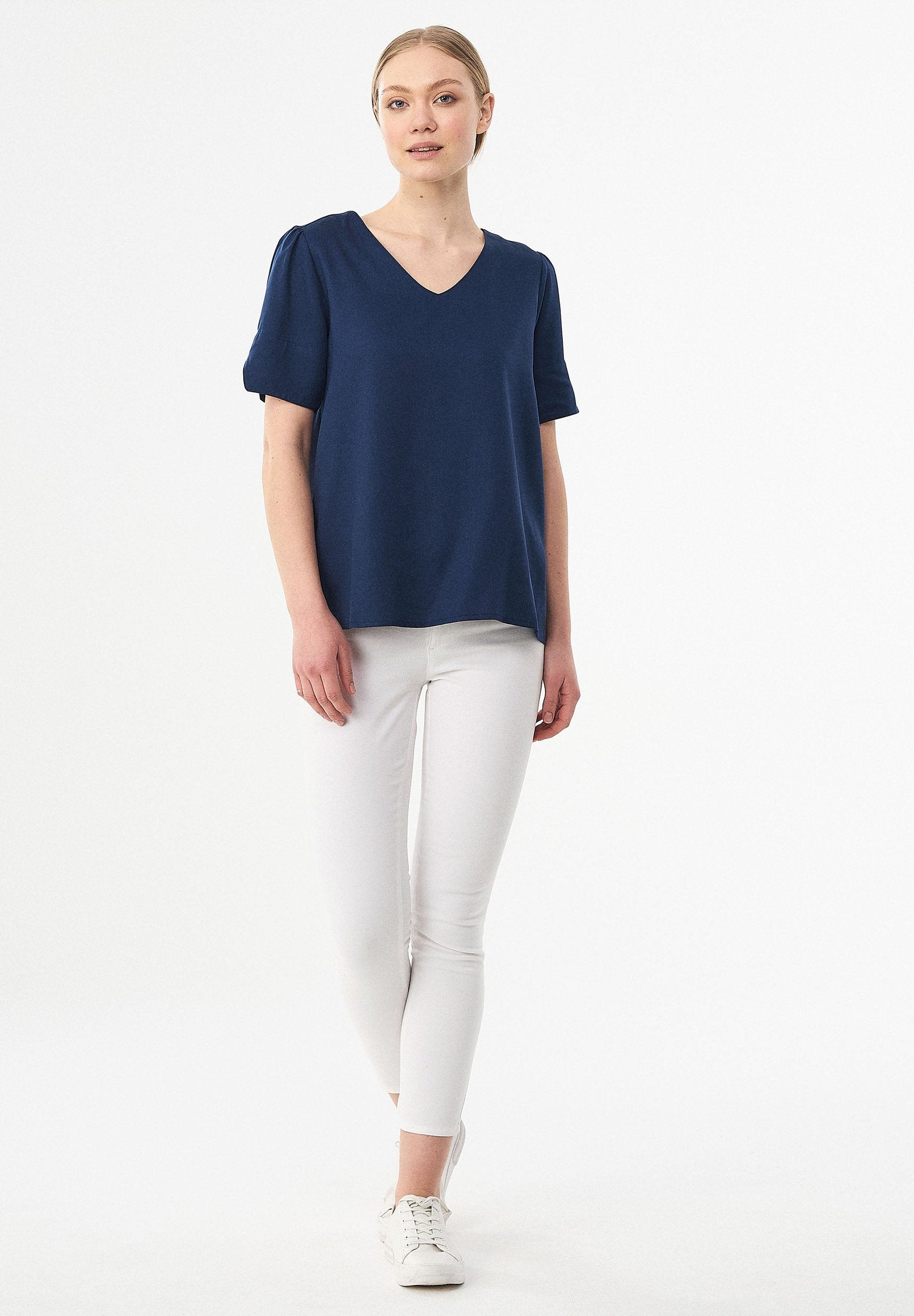 Bluse aus TENCEL™ Lyocell