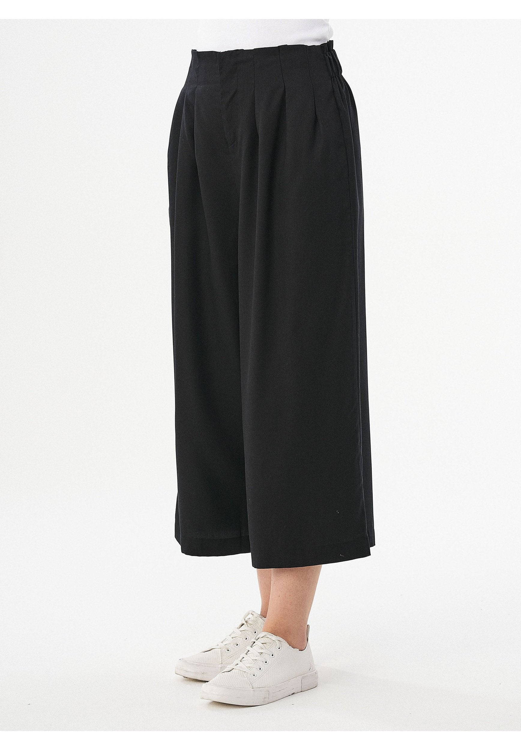 Paperbag-Culotte aus TENCEL™ Lyocell