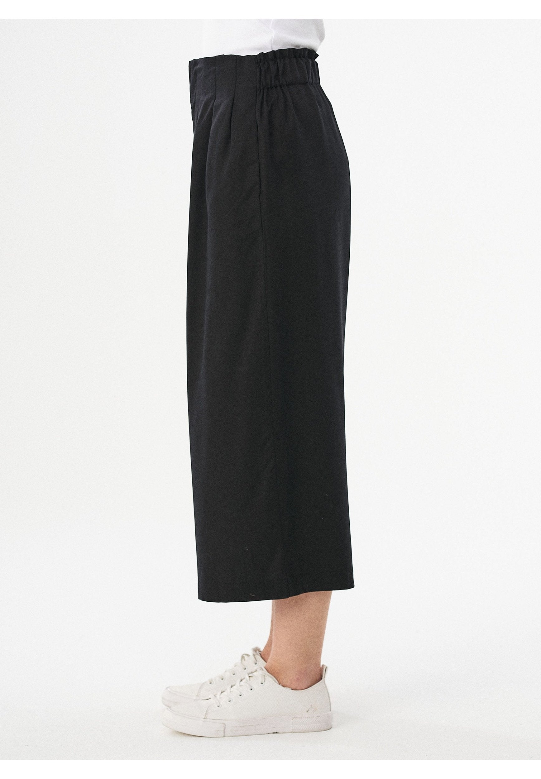 Paperbag-Culotte aus TENCEL™ Lyocell