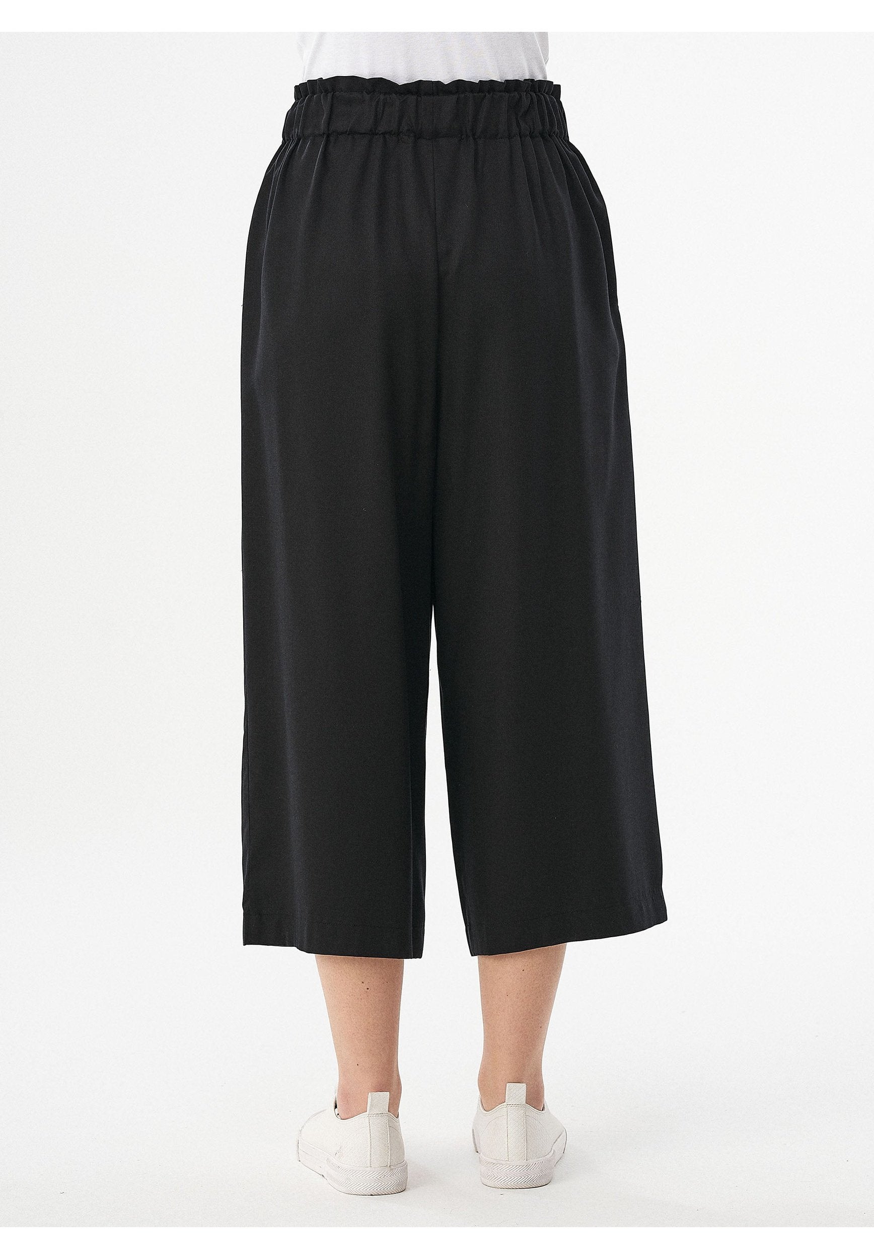 Paperbag-Culotte aus TENCEL™ Lyocell