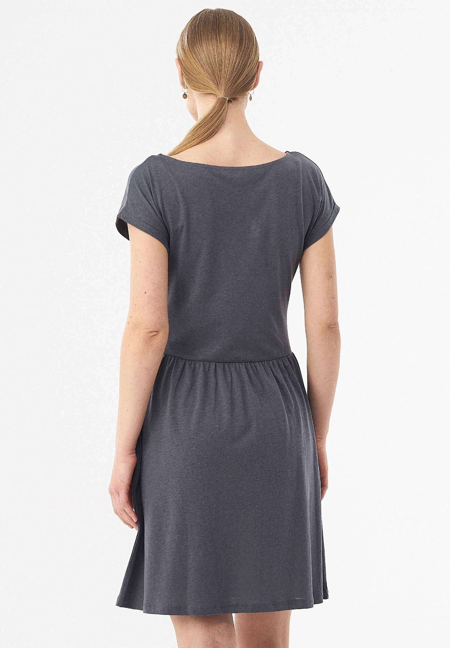 Jerseykleid aus TENCEL™ Lyocell und Bio-Baumwolle