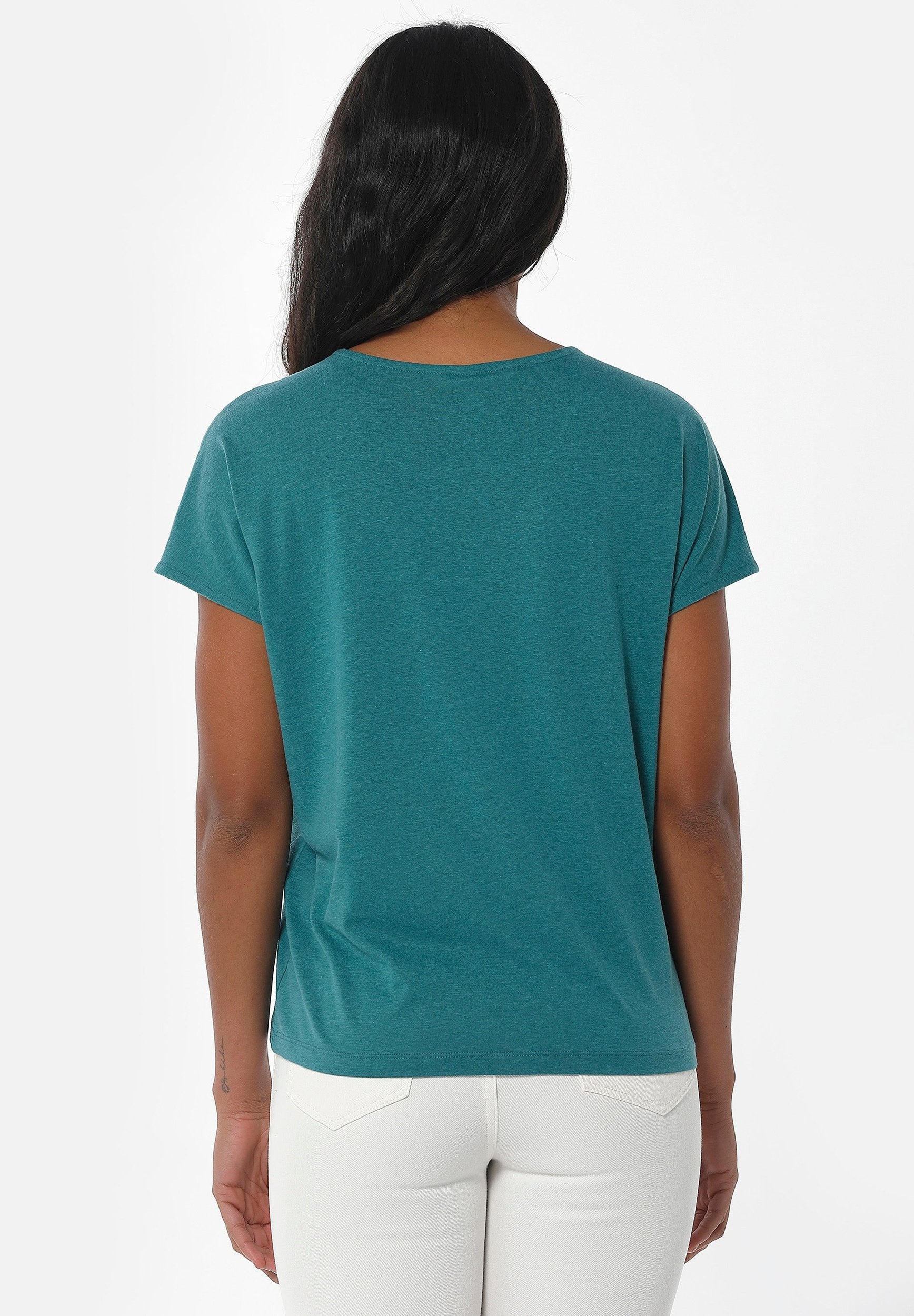T-shirt aus TENCEL™ Lyocell und Bio-Baumwolle