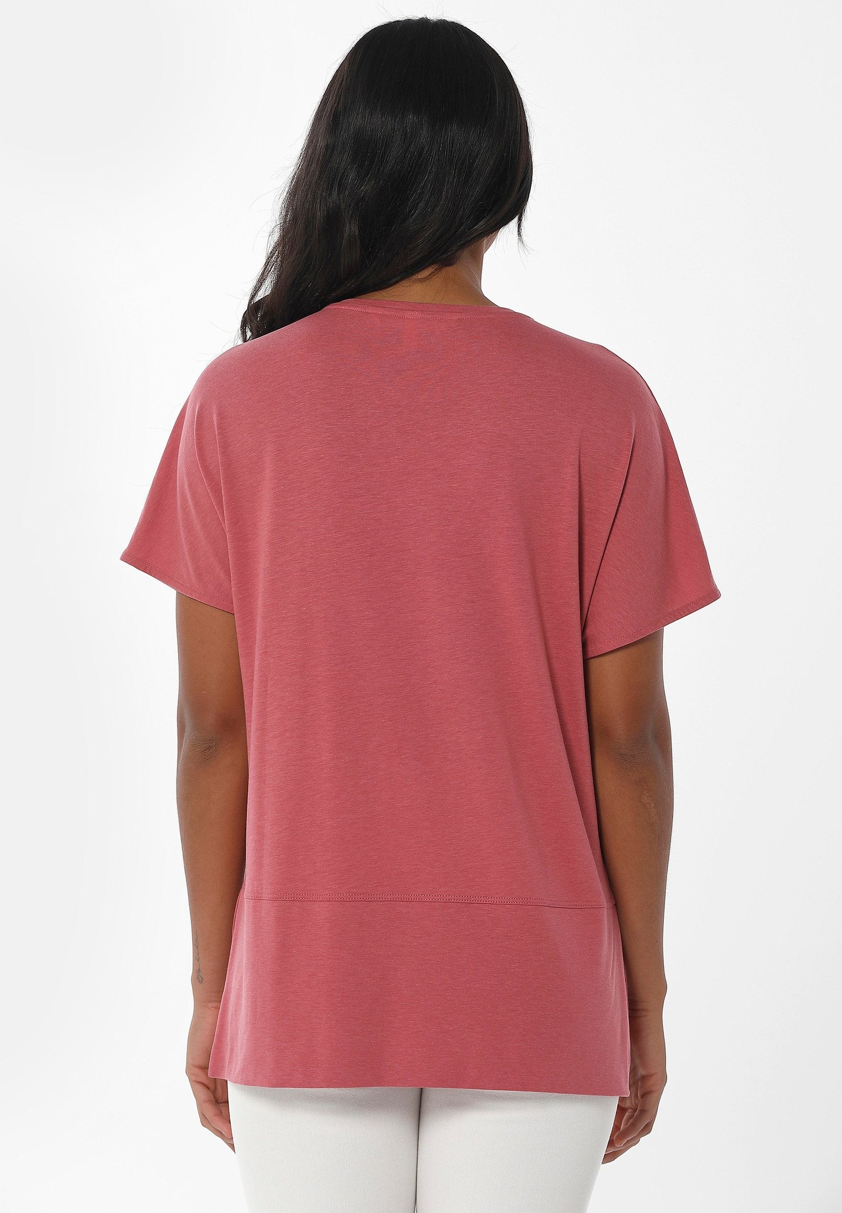 T-shirt aus TENCEL™ Lyocell und Bio-Baumwolle