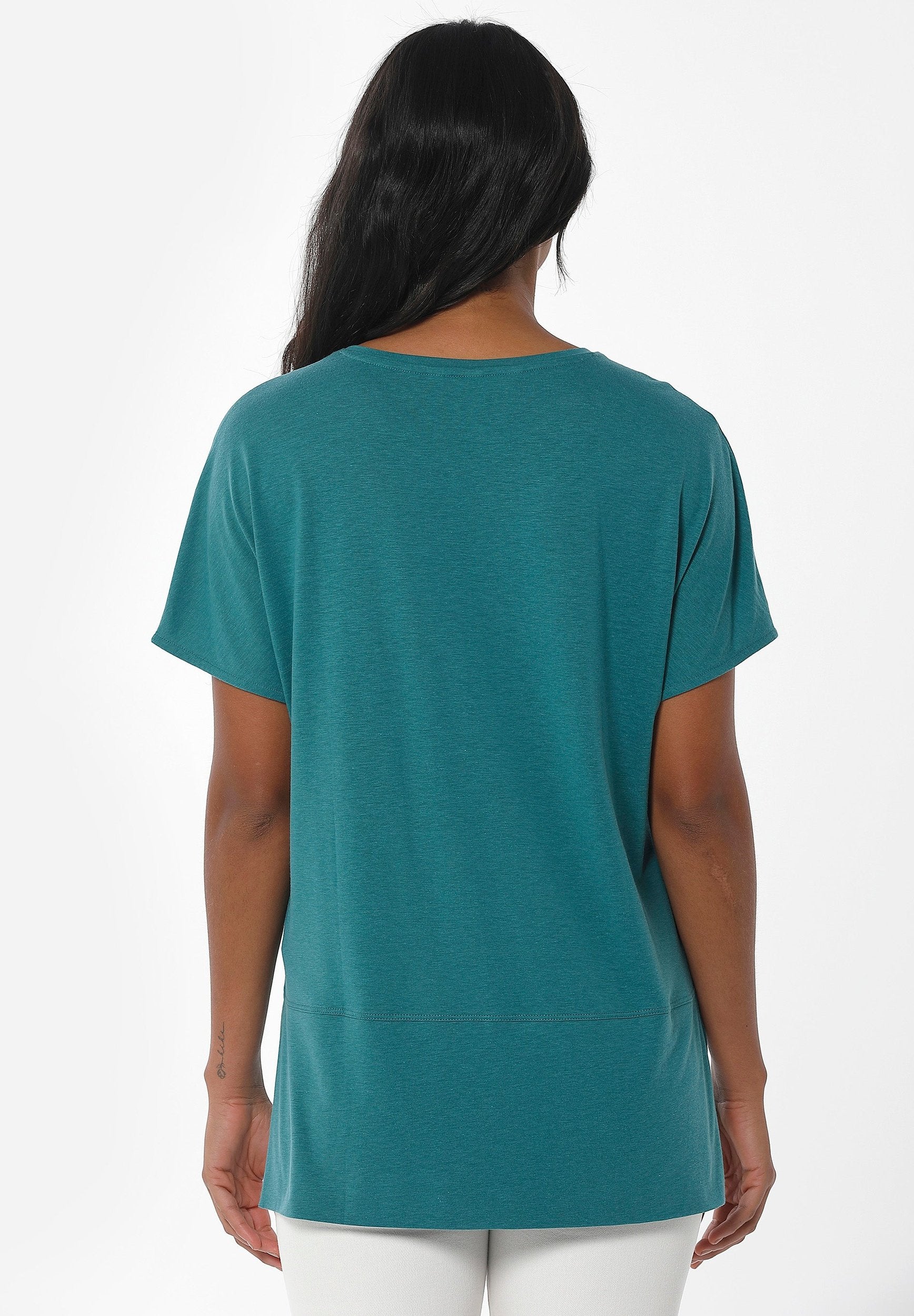 T-shirt aus TENCEL™ Lyocell und Bio-Baumwolle