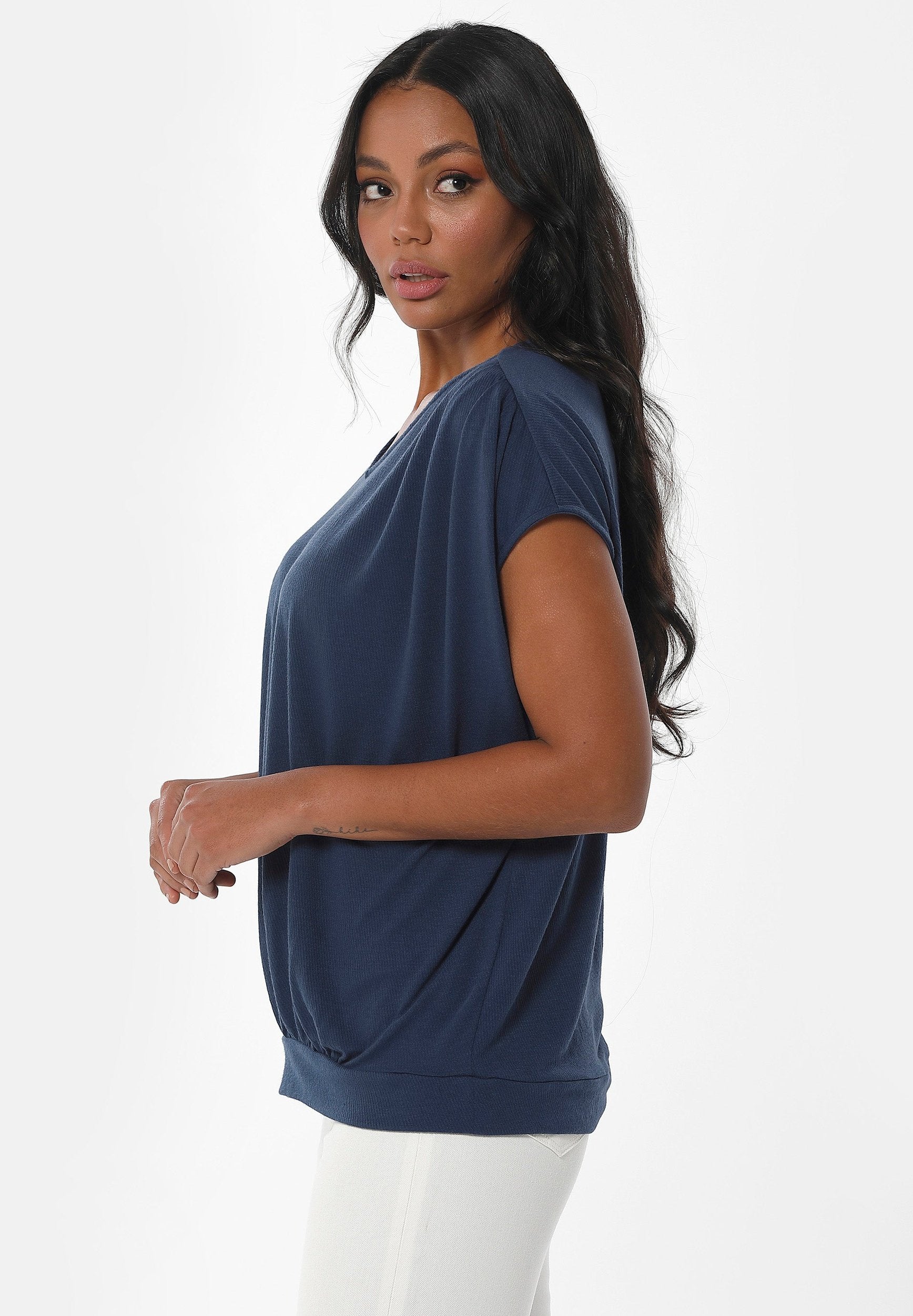 T-Shirt aus REPREVE™ und LENZING™ ECOVERO™
