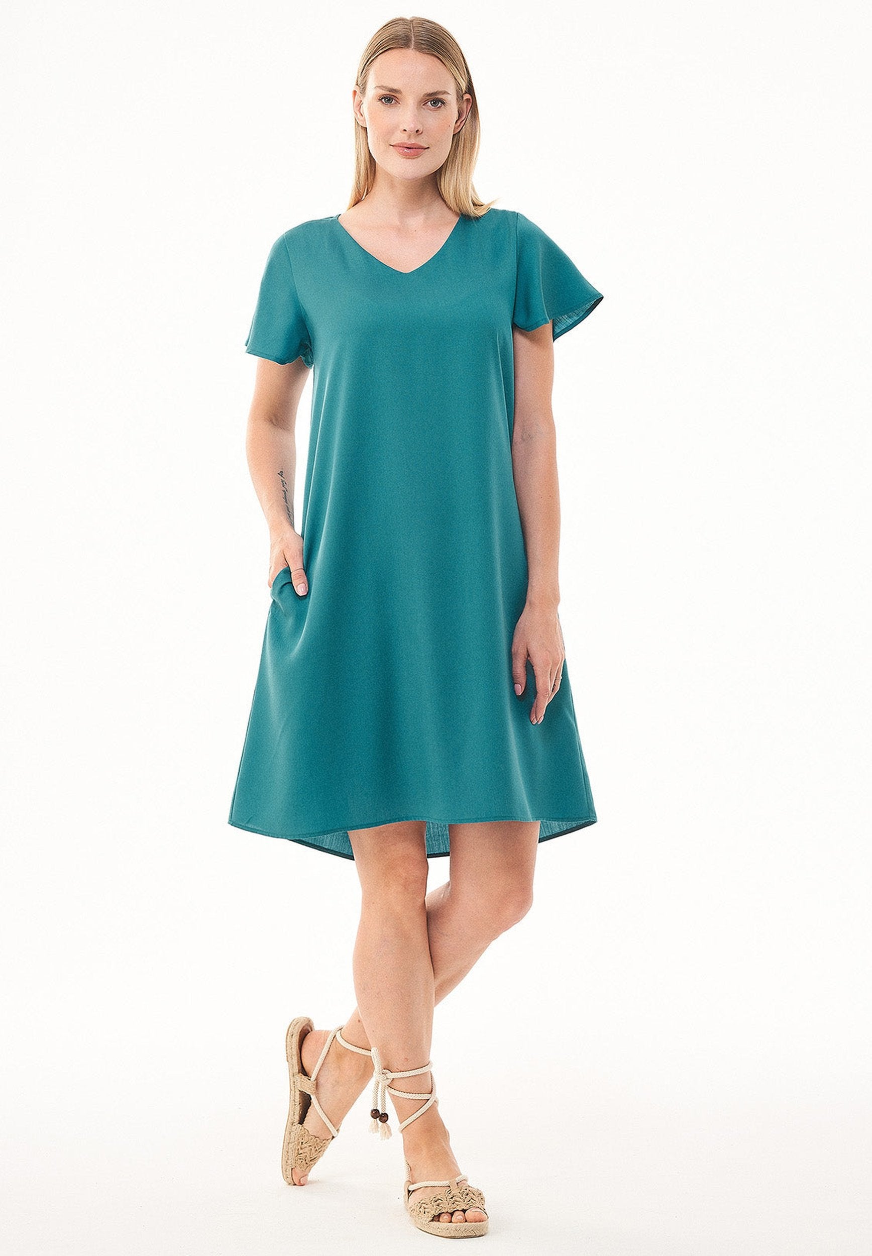 Kleid aus TENCEL™ Lyocell