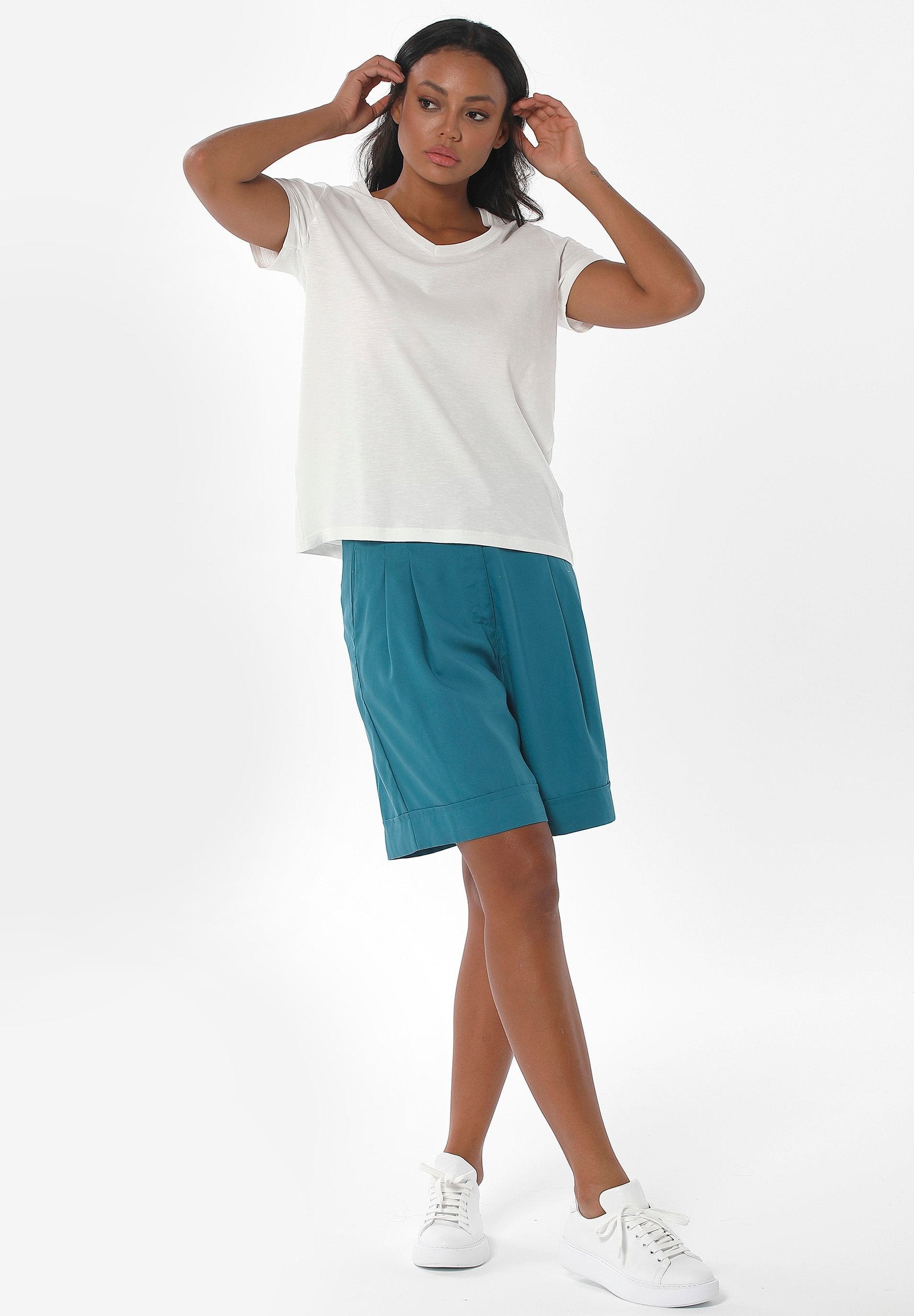 Shorts aus TENCEL™ Lyocell