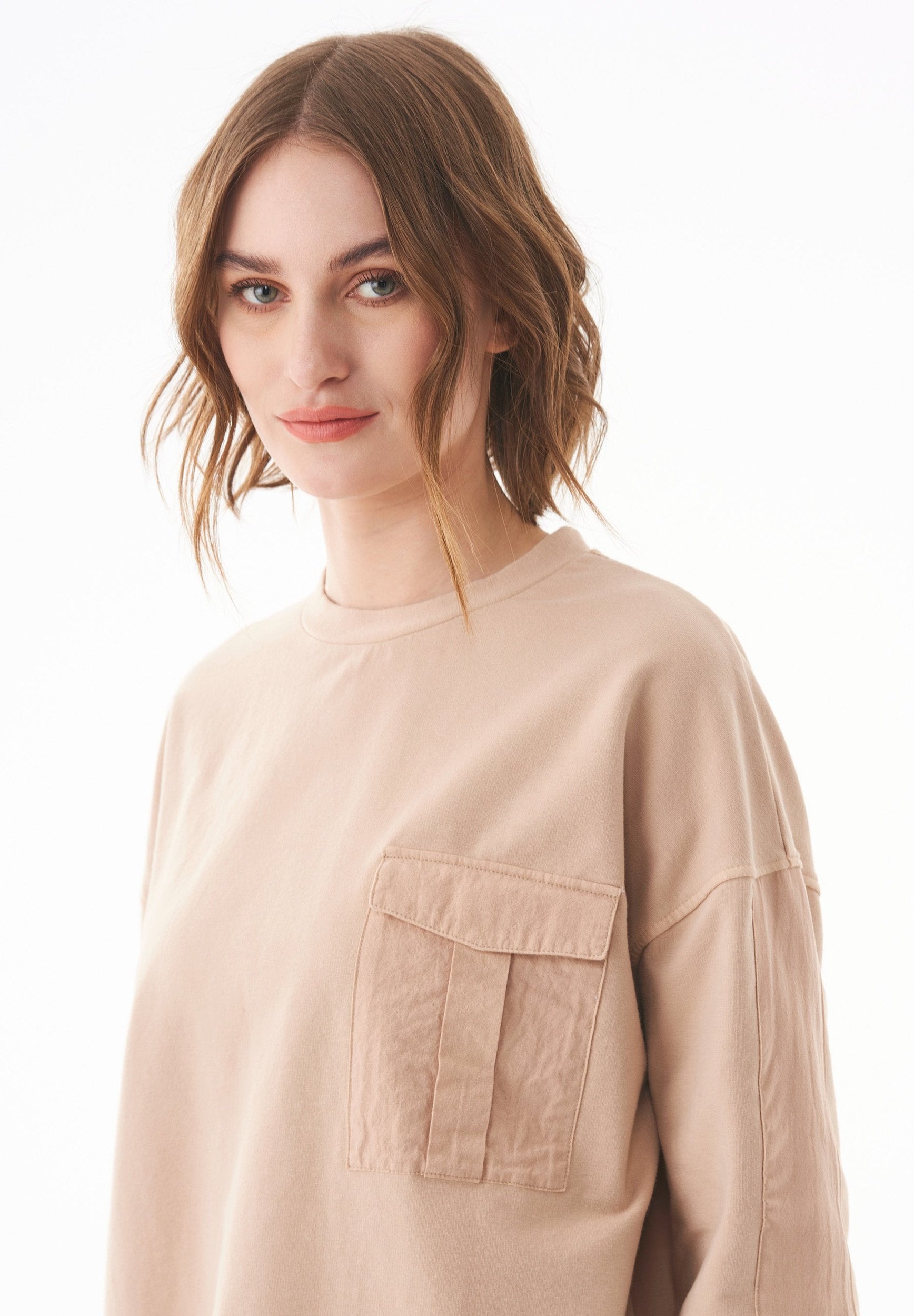 Sweatshirt aus Bio-Baumwolle