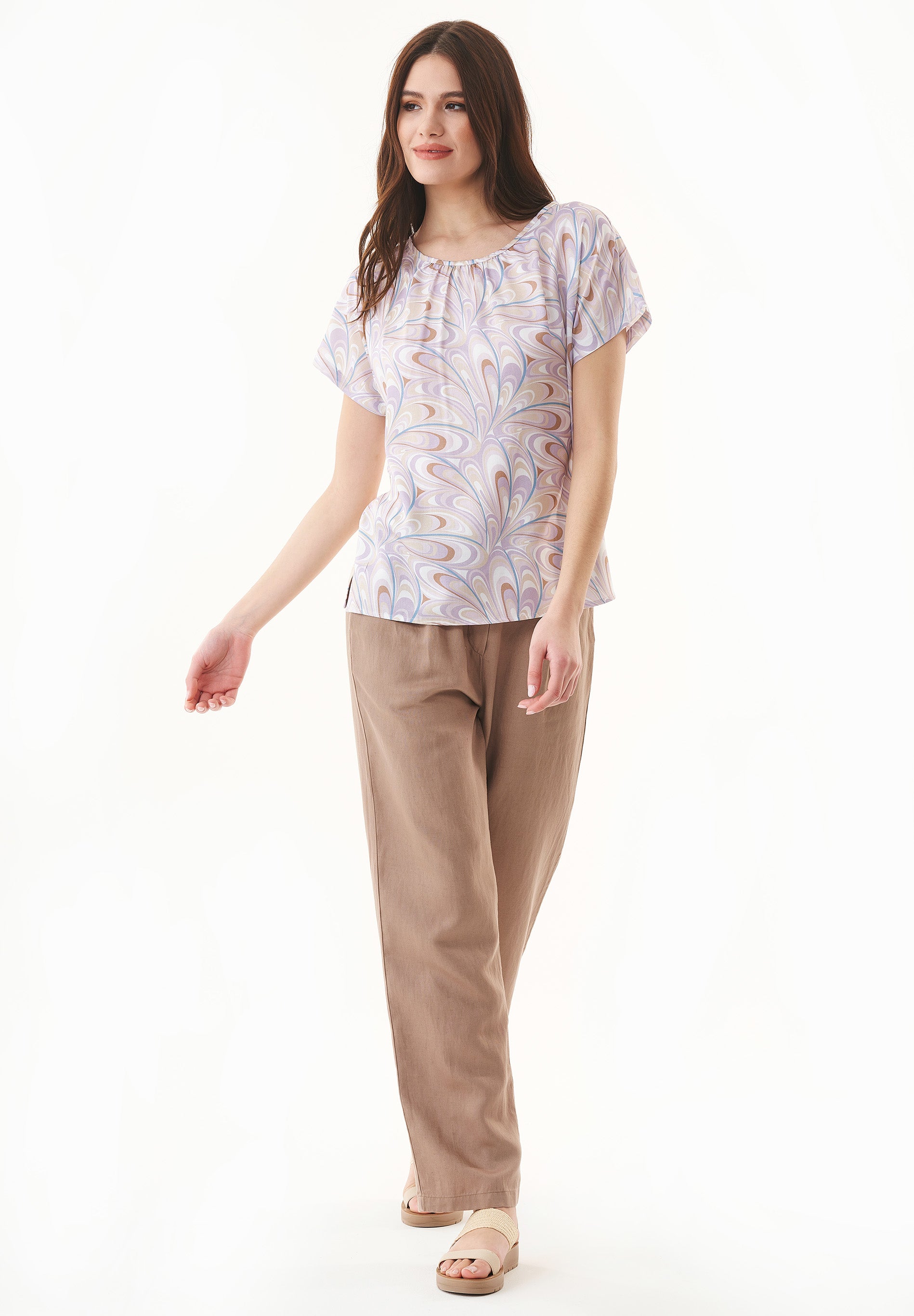 Bluse aus TENCEL™ Lyocell