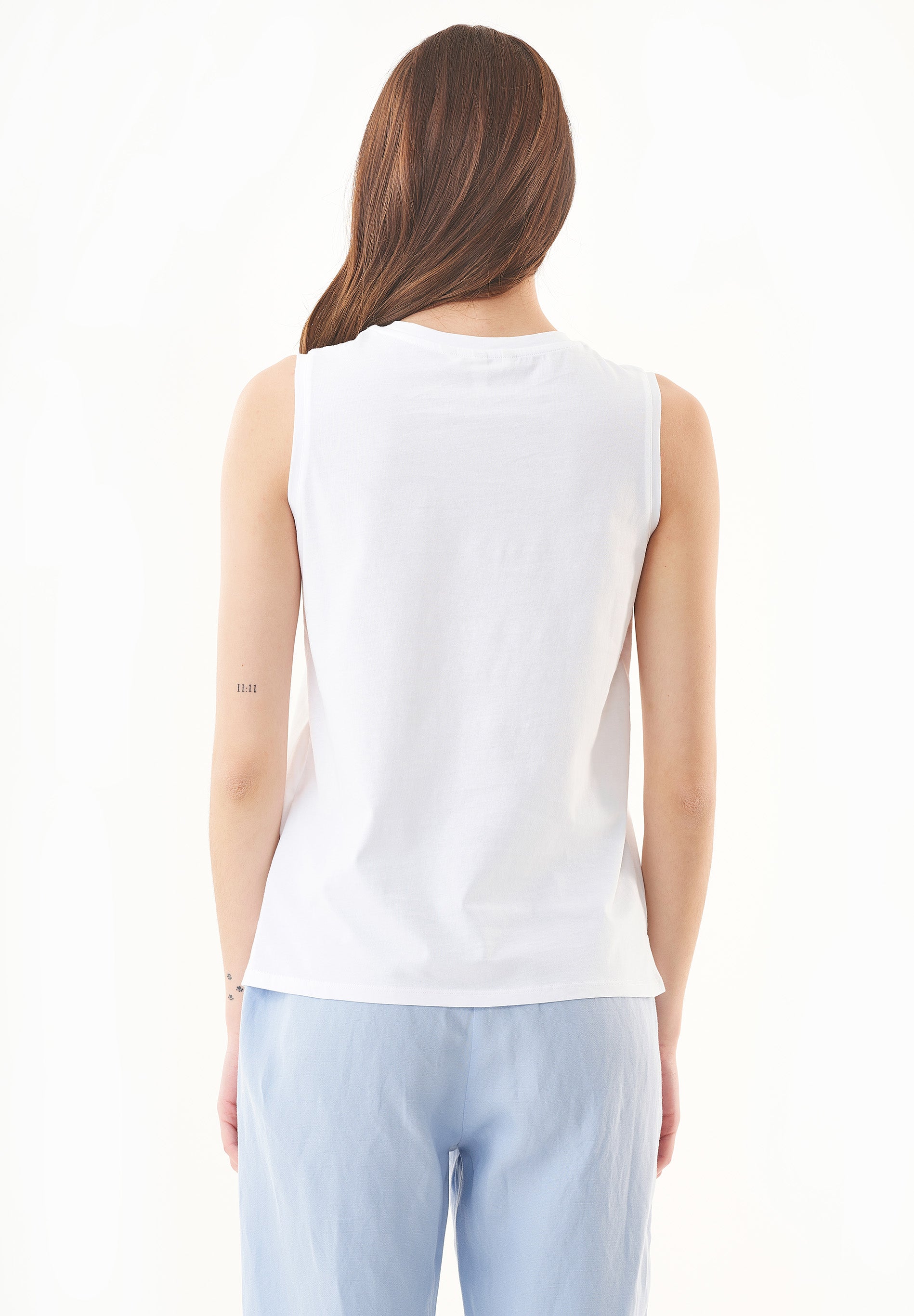 Top aus TENCEL™ Modal und Bio-Baumwolle