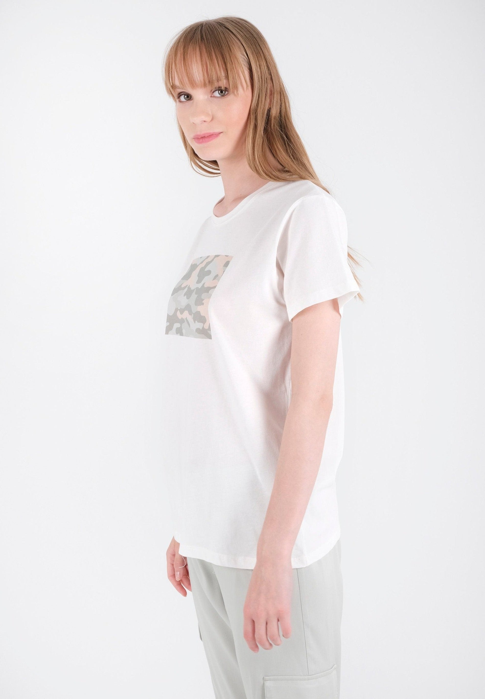 T-Shirt aus Bio-Baumwolle mit Camo-Print