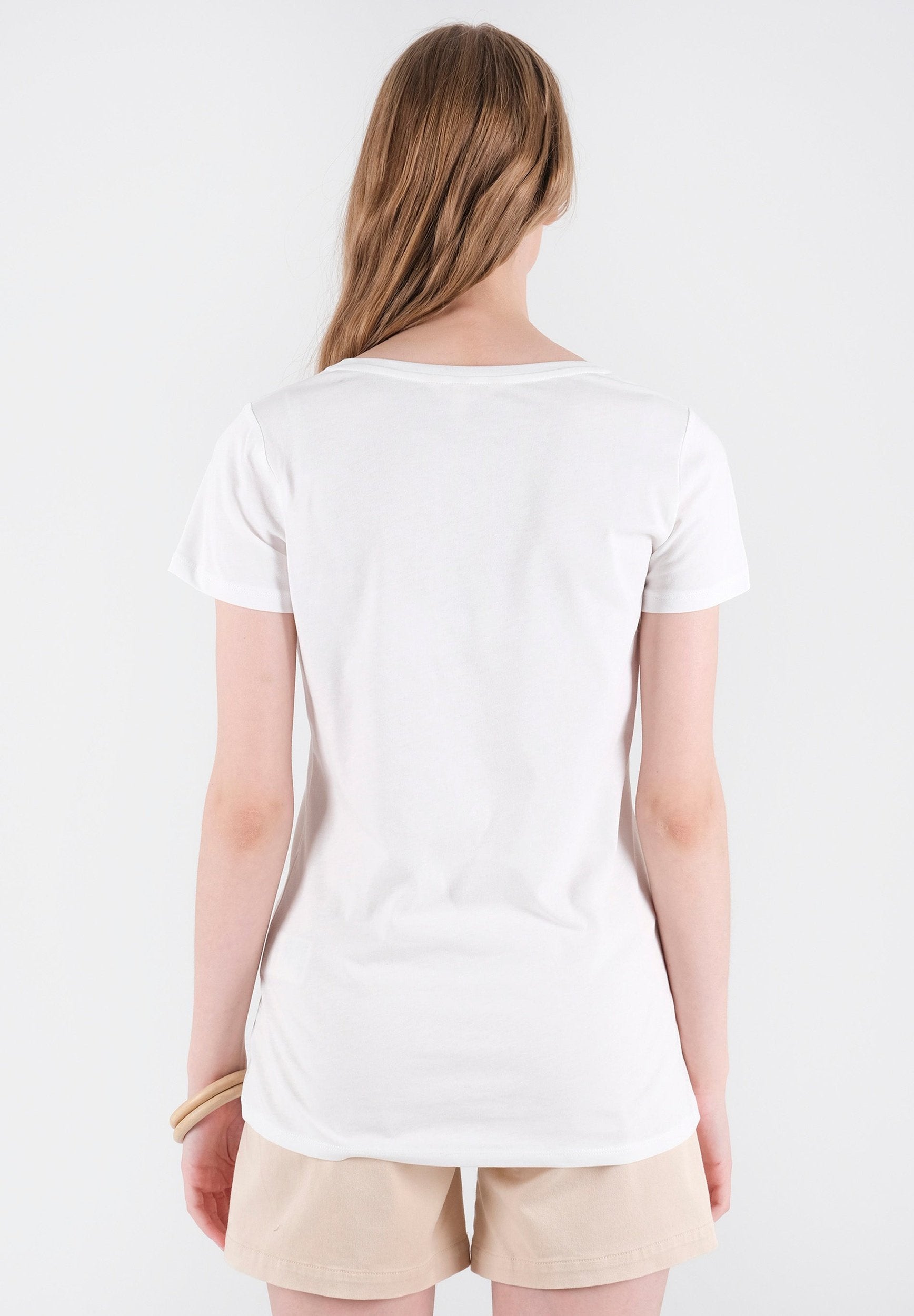T-Shirt aus Bio-Baumwolle mit Print