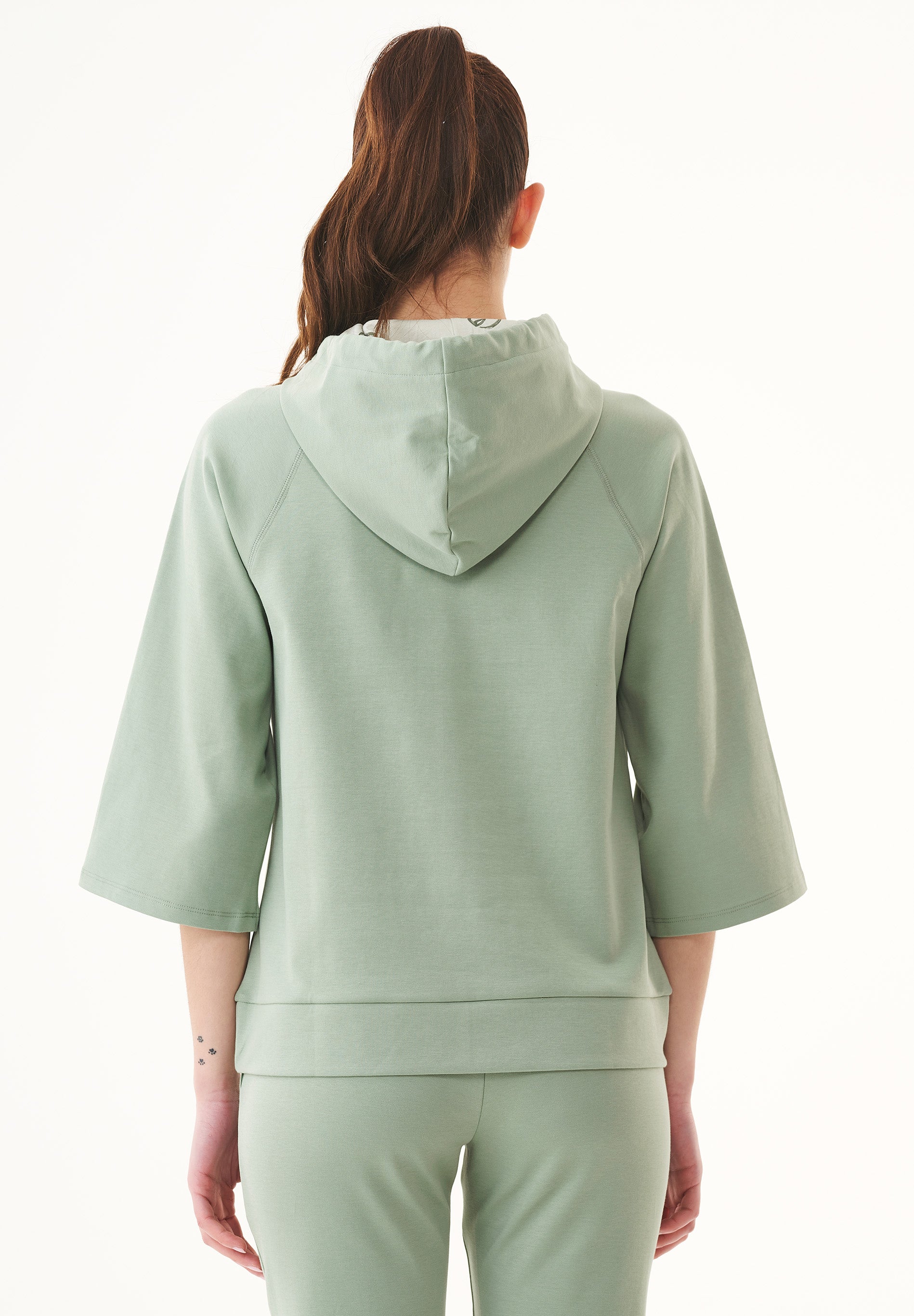 Sweathoodie aus Bio-Baumwolle