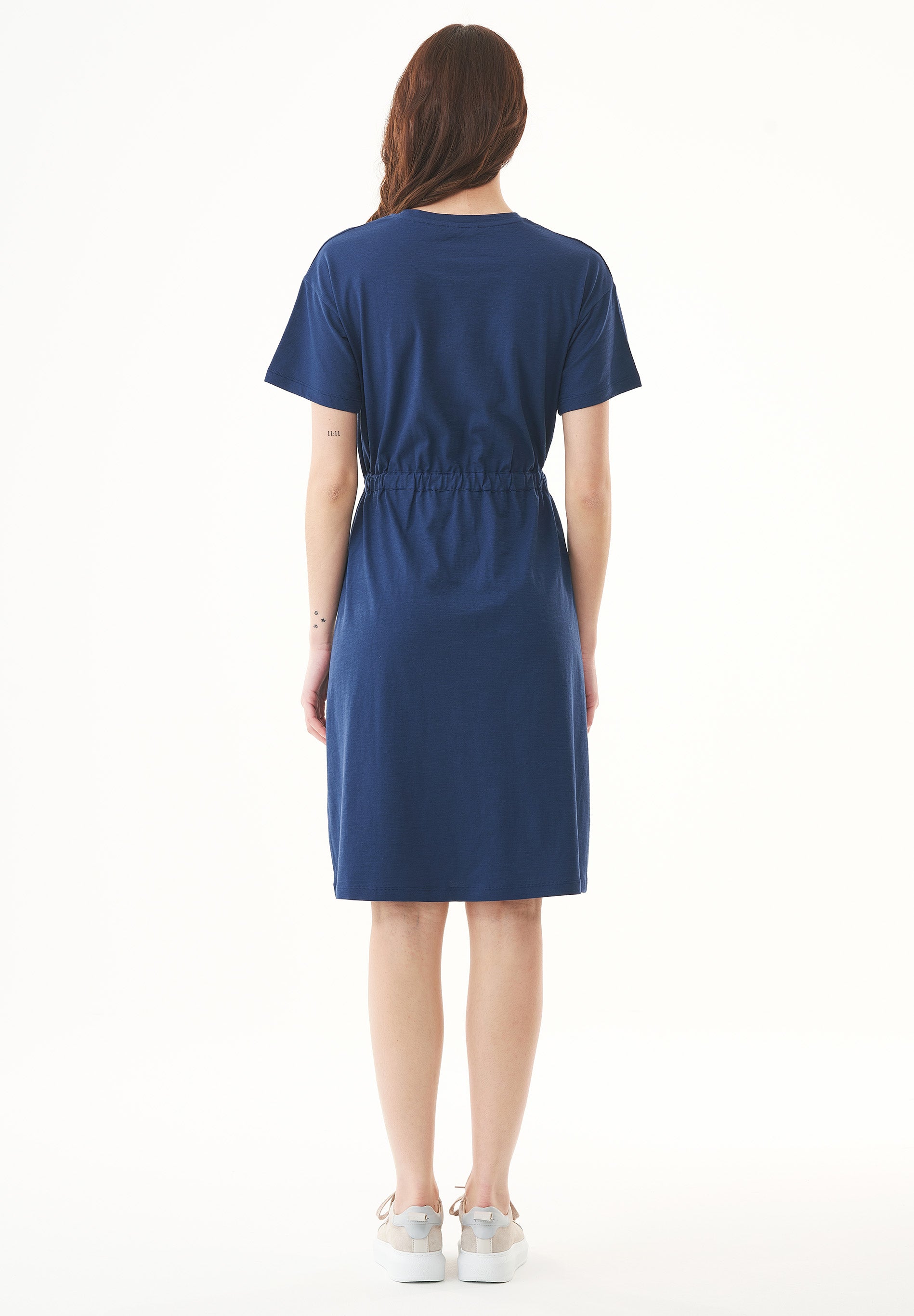 Slub-Jersey-Kleid aus Bio-Baumwolle