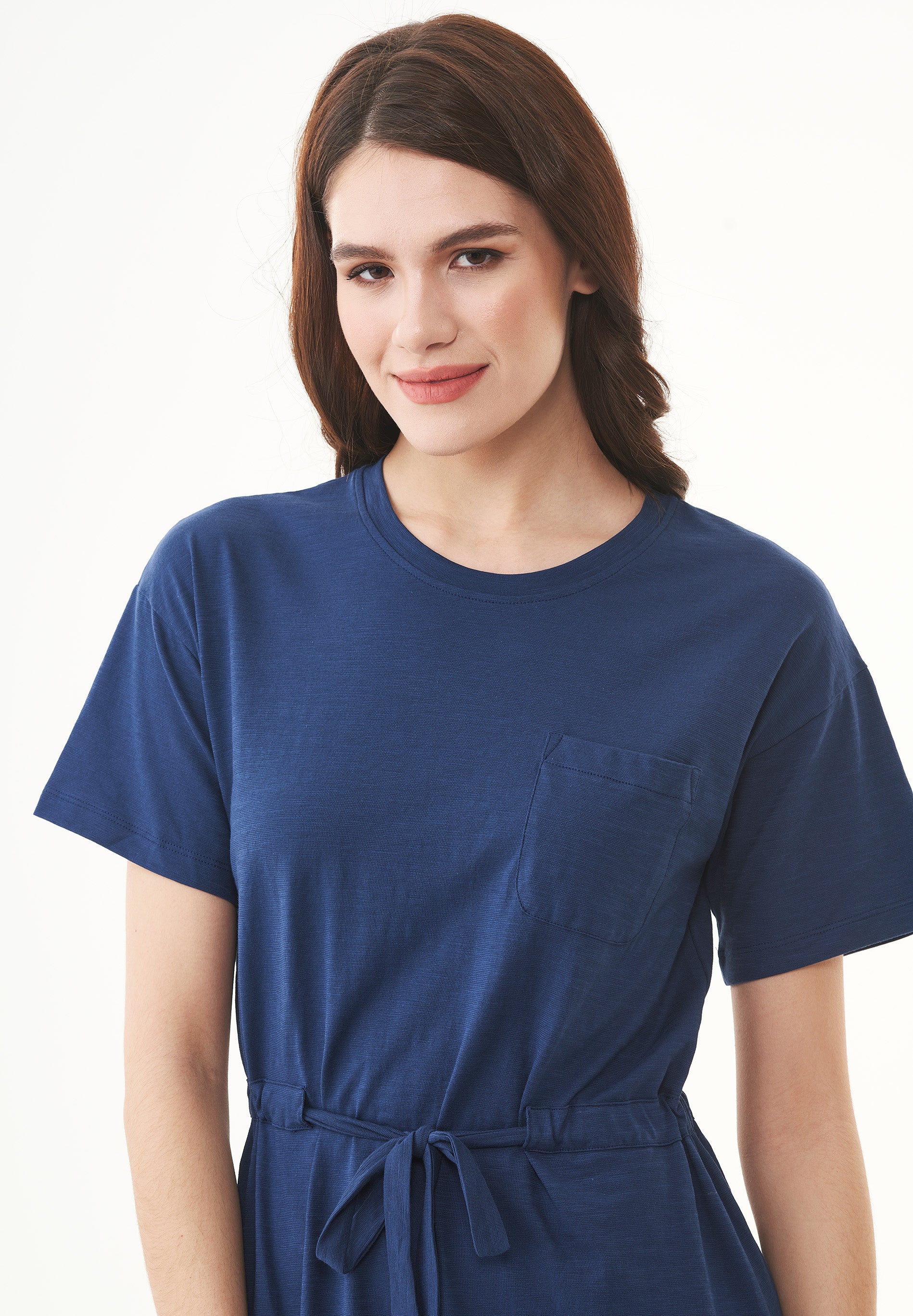 Slub-Jersey-Kleid aus Bio-Baumwolle