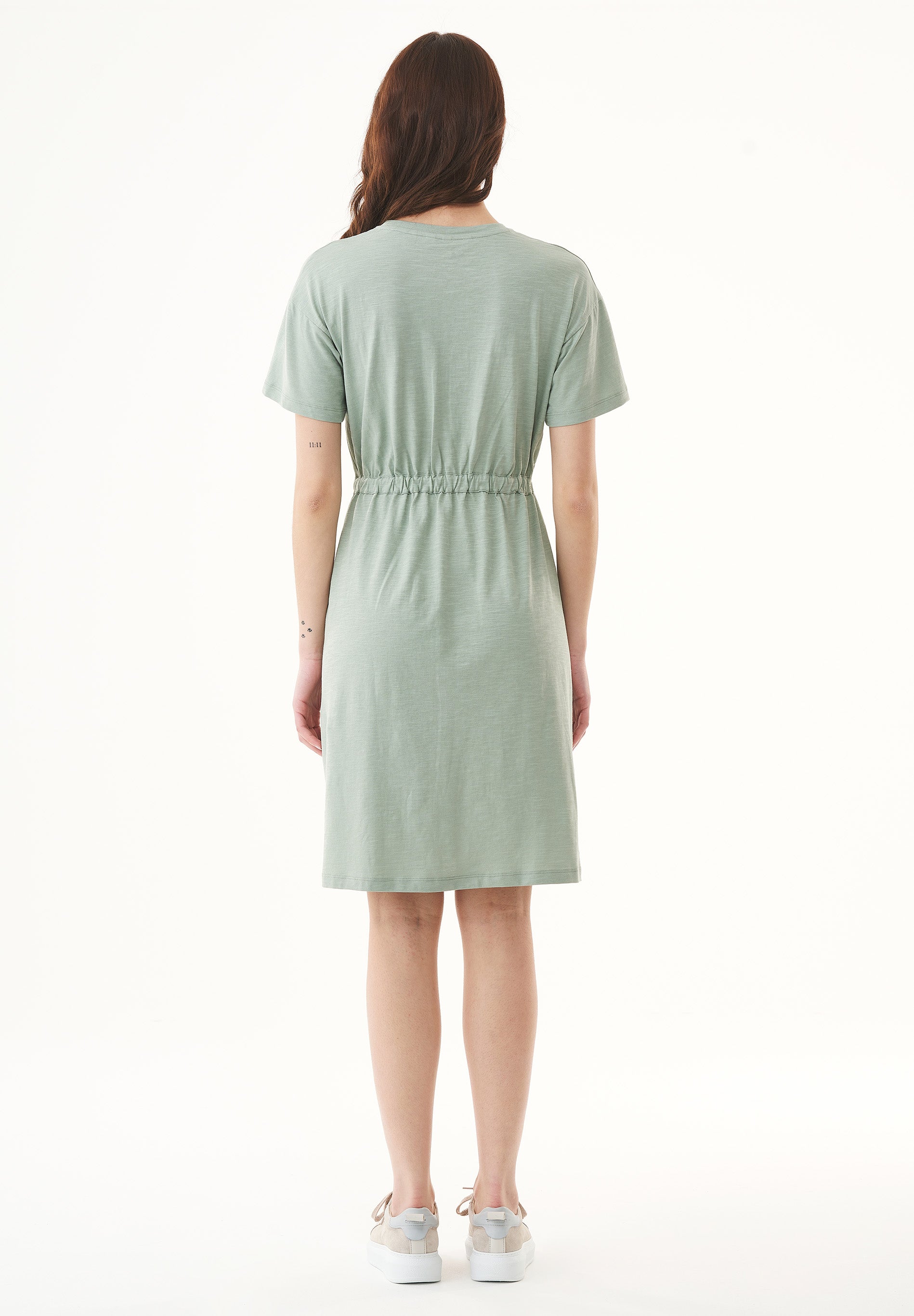 Slub-Jersey-Kleid aus Bio-Baumwolle