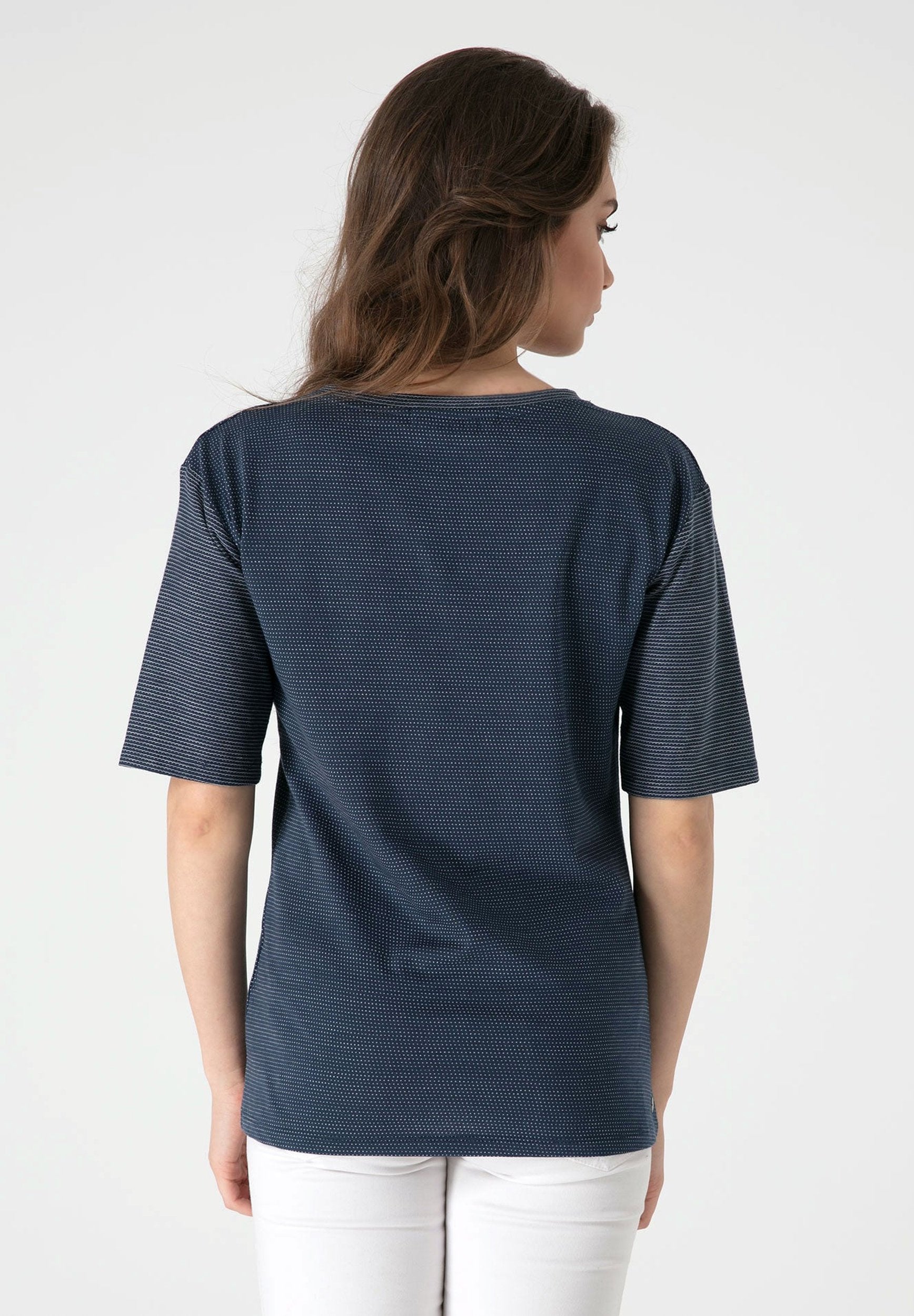 T-Shirt aus Bio-Baumwolle mit Pünktchen