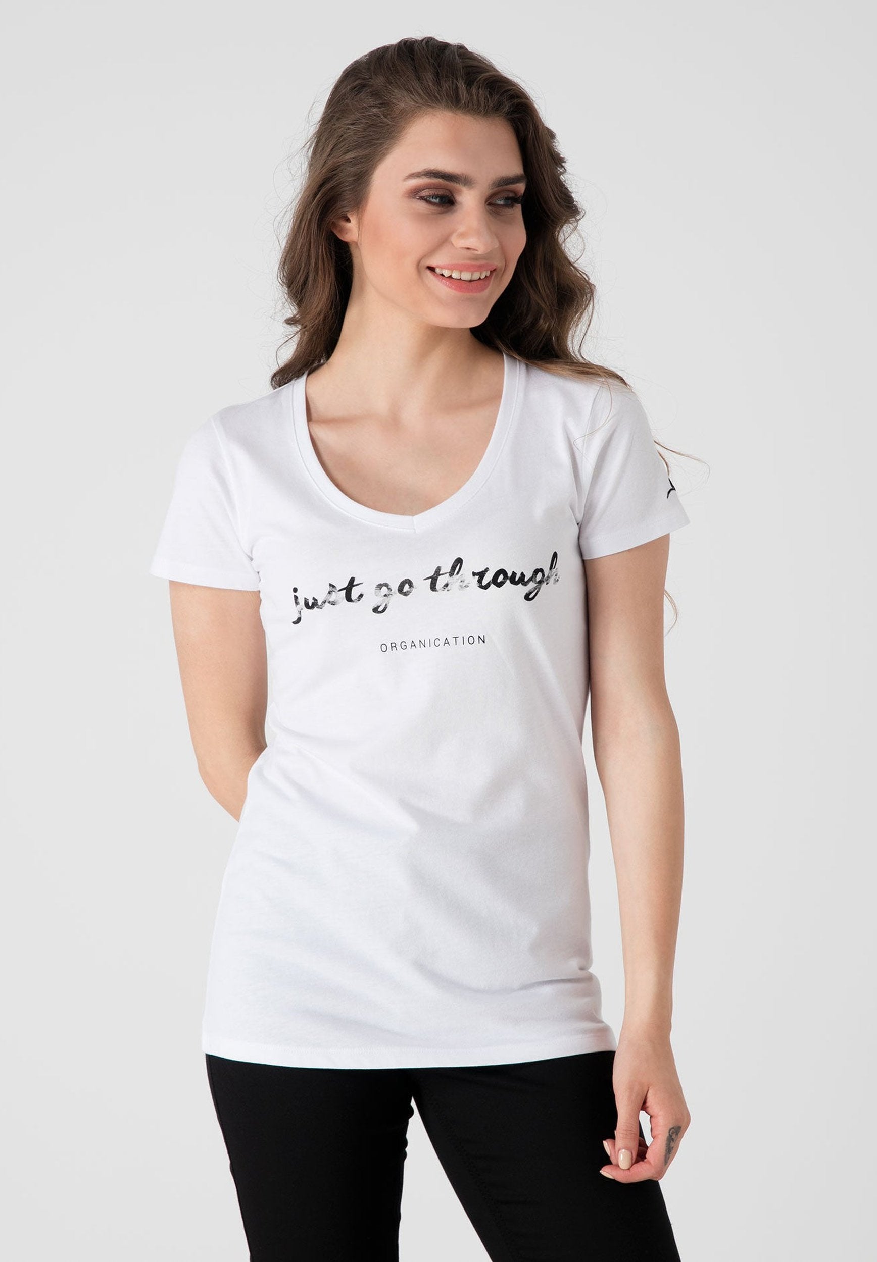 T-Shirt aus Bio-Baumwolle mit Text bedrucken