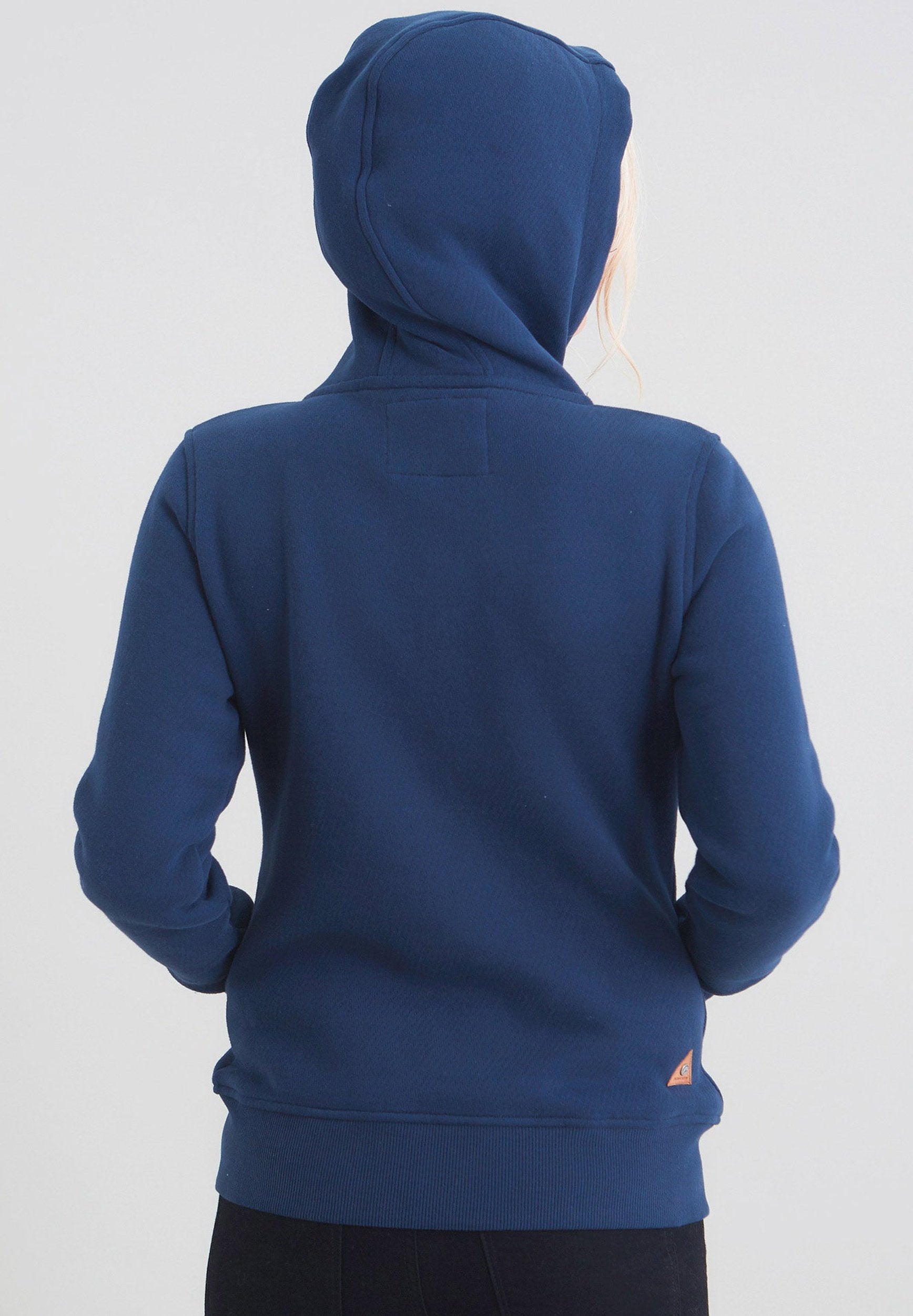 Kapuzensweatjacke mit Kordel detail aus Bio-Baumwolle
