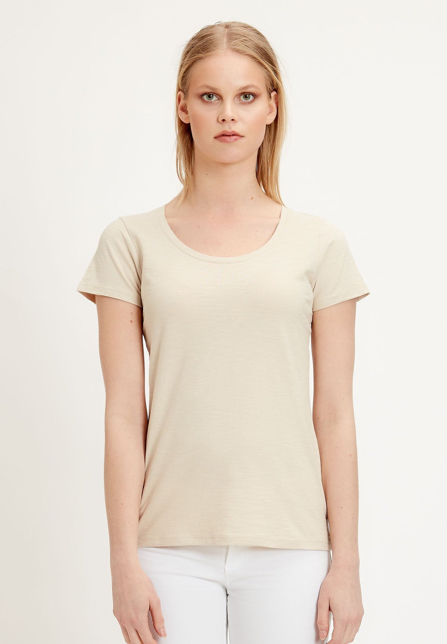 Basic T-Shirt aus Bio-Baumwolle