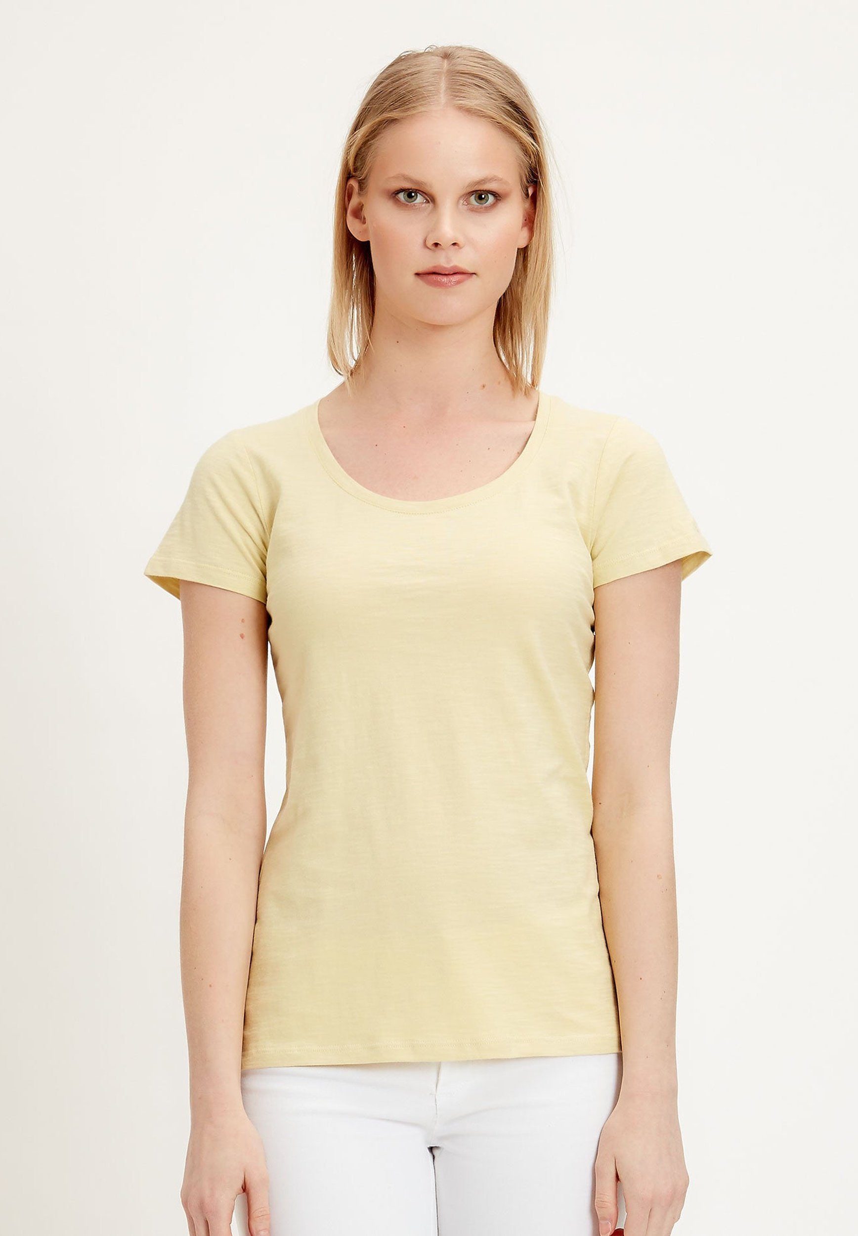 Basic T-Shirt aus Bio-Baumwolle