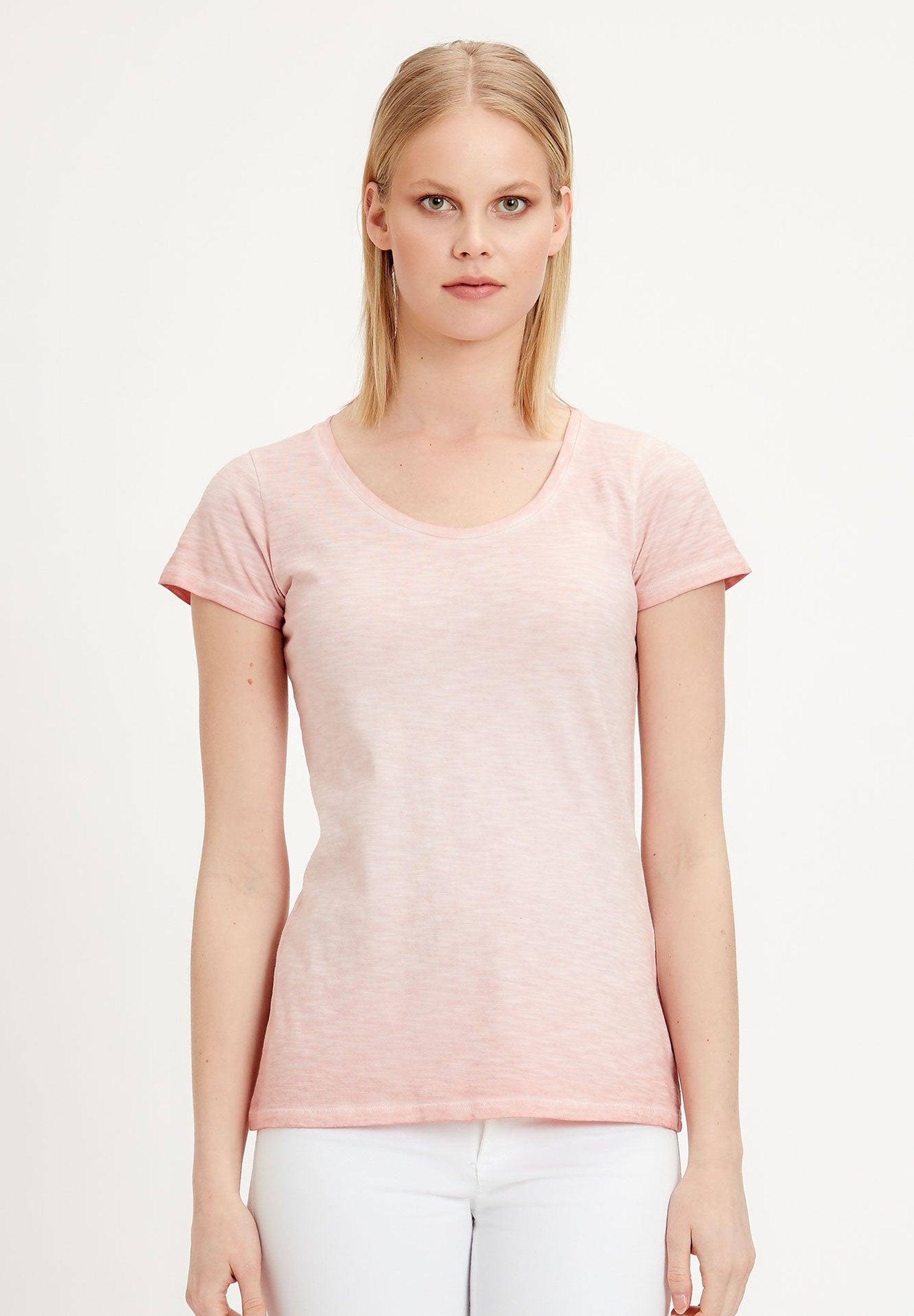 Garment Dyed T-Shirt aus Bio-Baumwolle