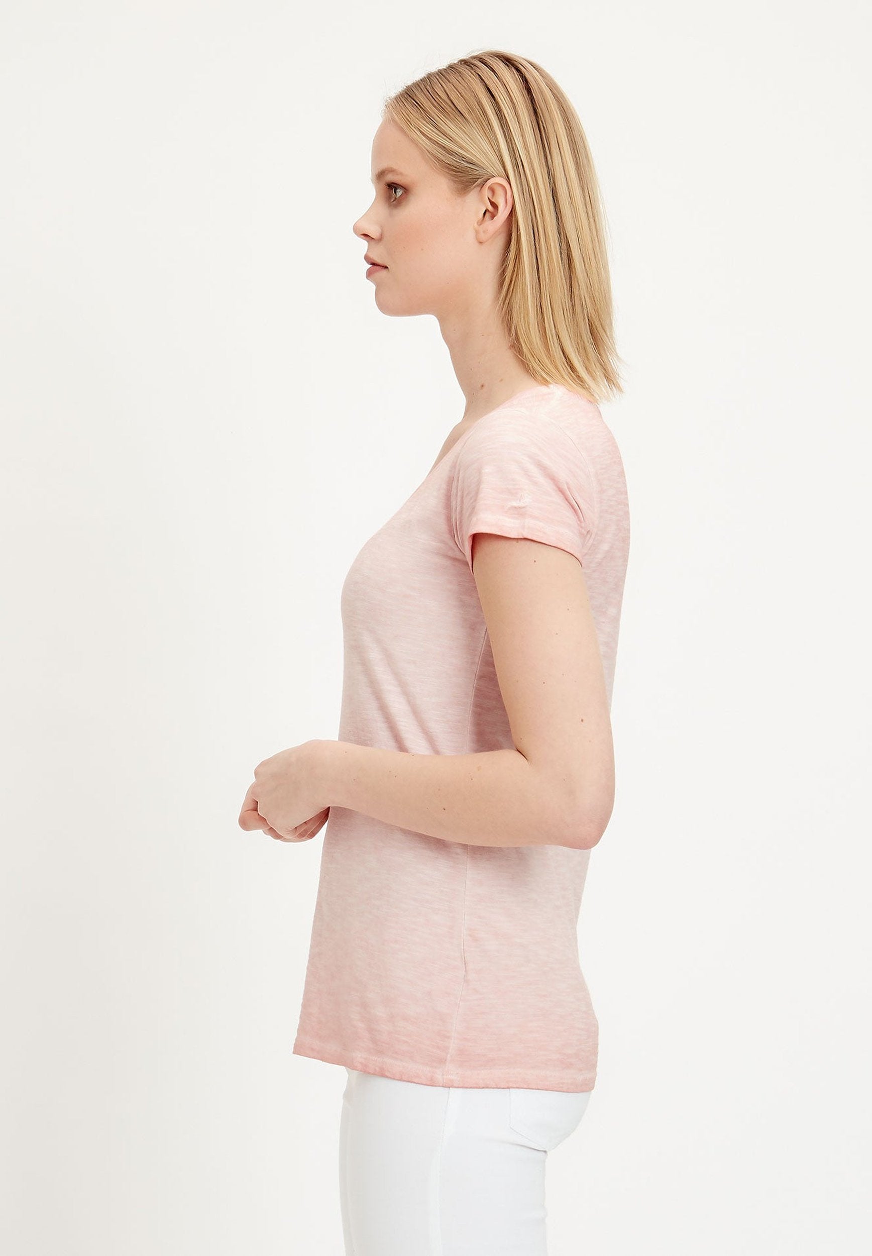 Garment Dyed T-Shirt aus Bio-Baumwolle