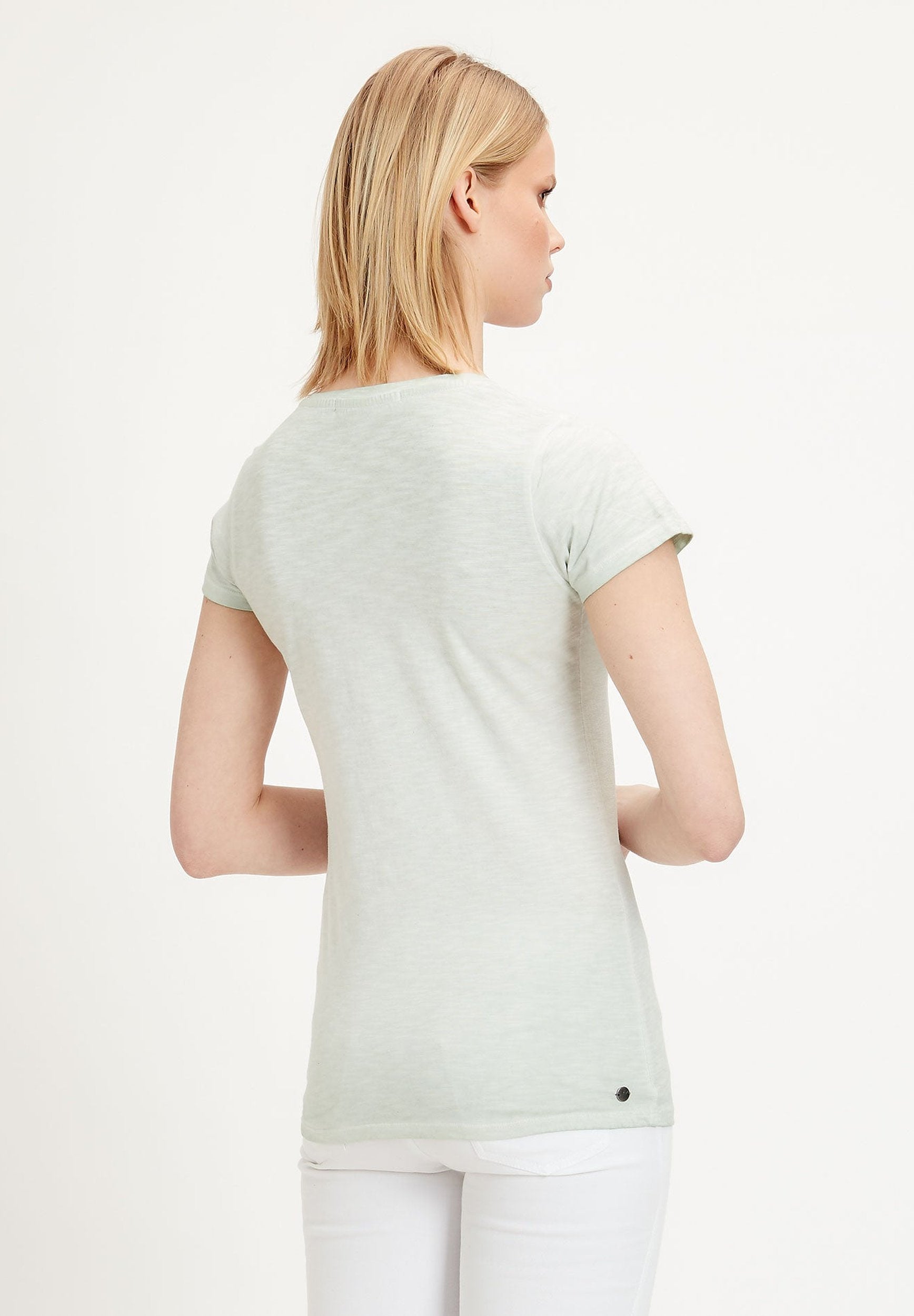 Garment Dyed T-Shirt aus Bio-Baumwolle
