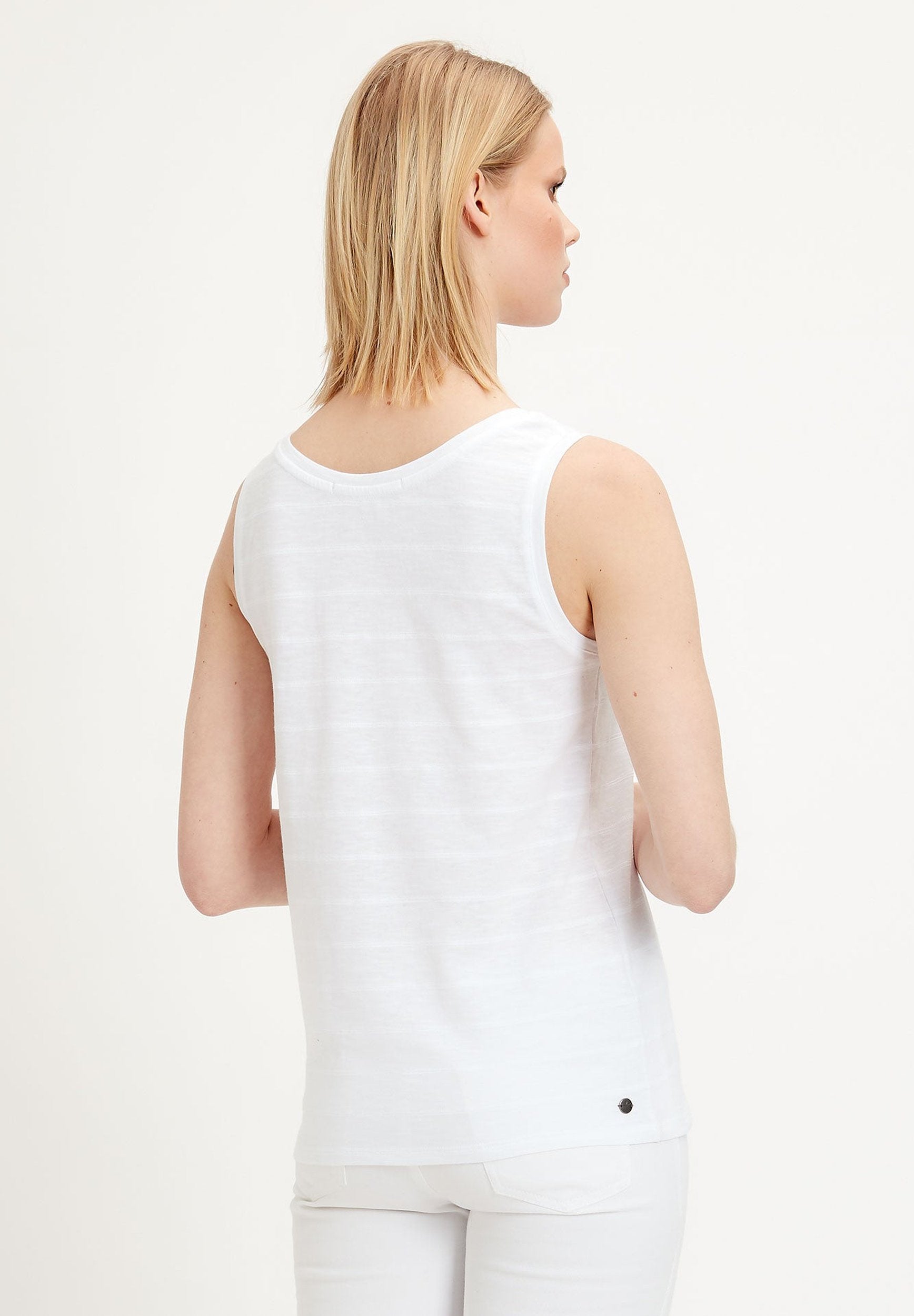 Tank-Top aus Bio-Baumwolle mit Brusttasche