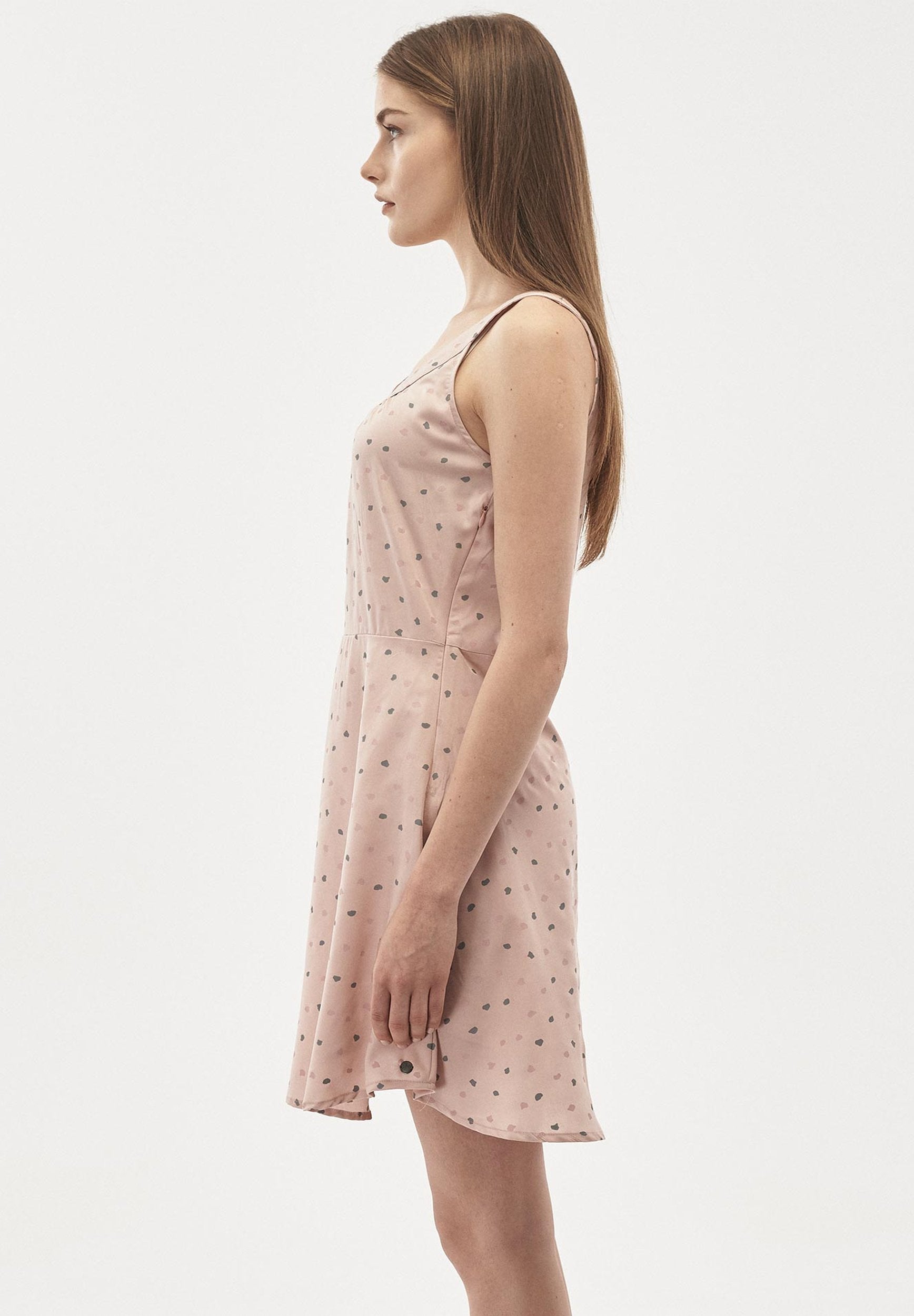 Kleid aus TENCEL™ Lyocell mit Allover-Print
