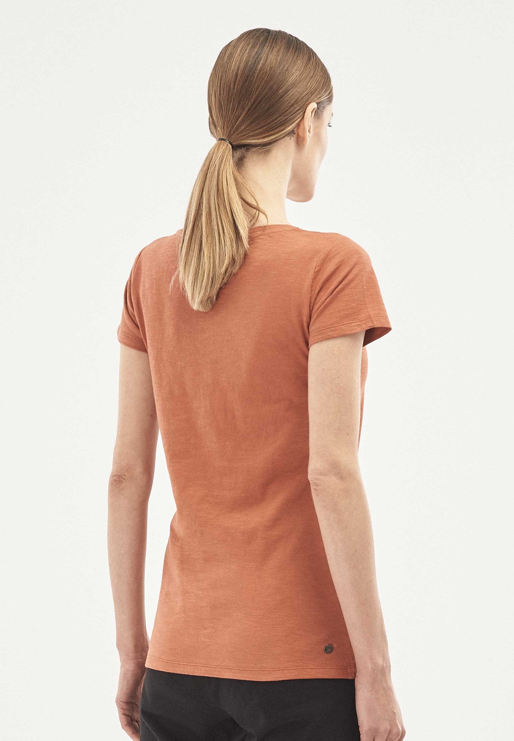 T-Shirt aus Bio-Baumwolle mit Print