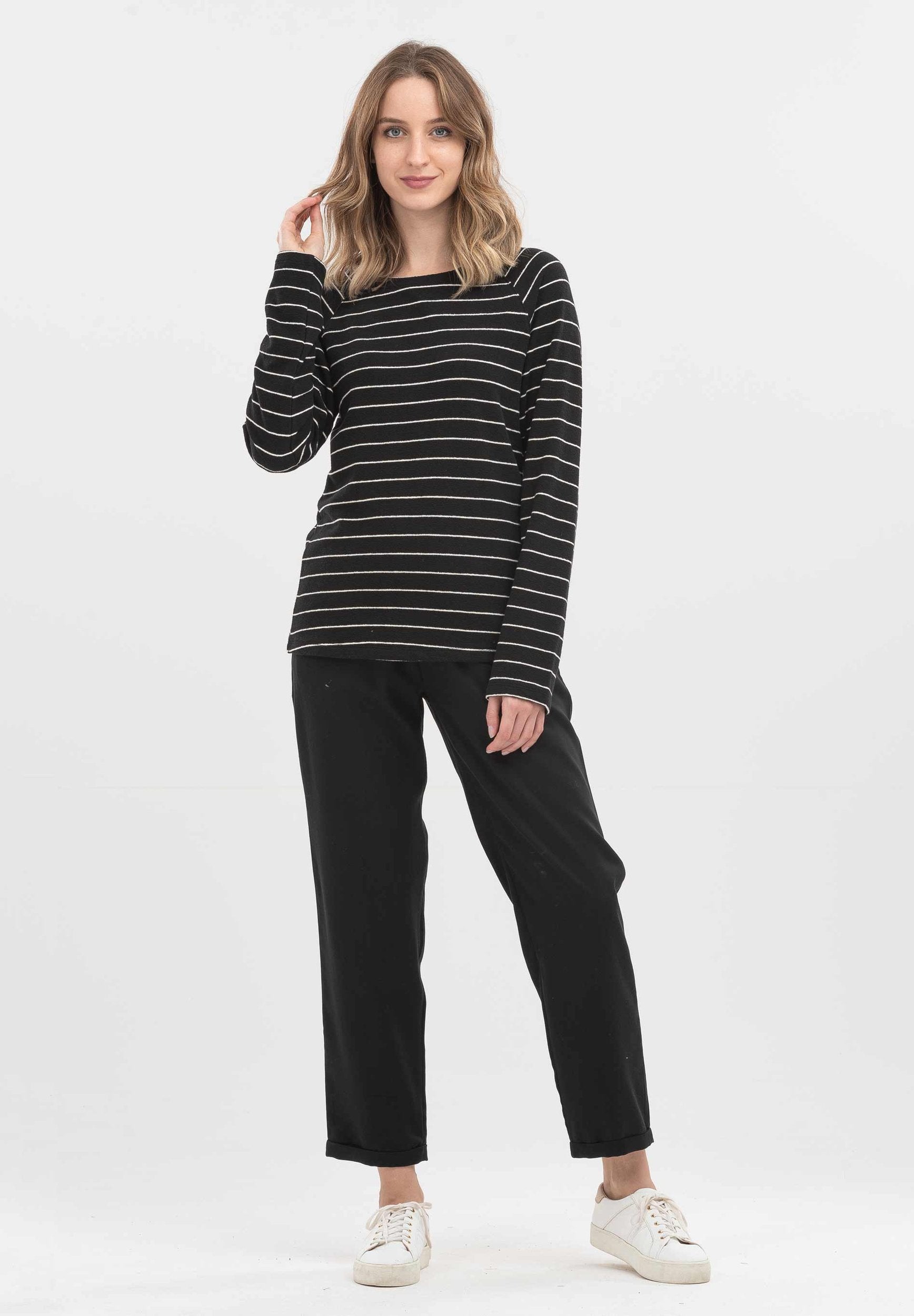 Langarmshirt aus Bio-Baumwolle