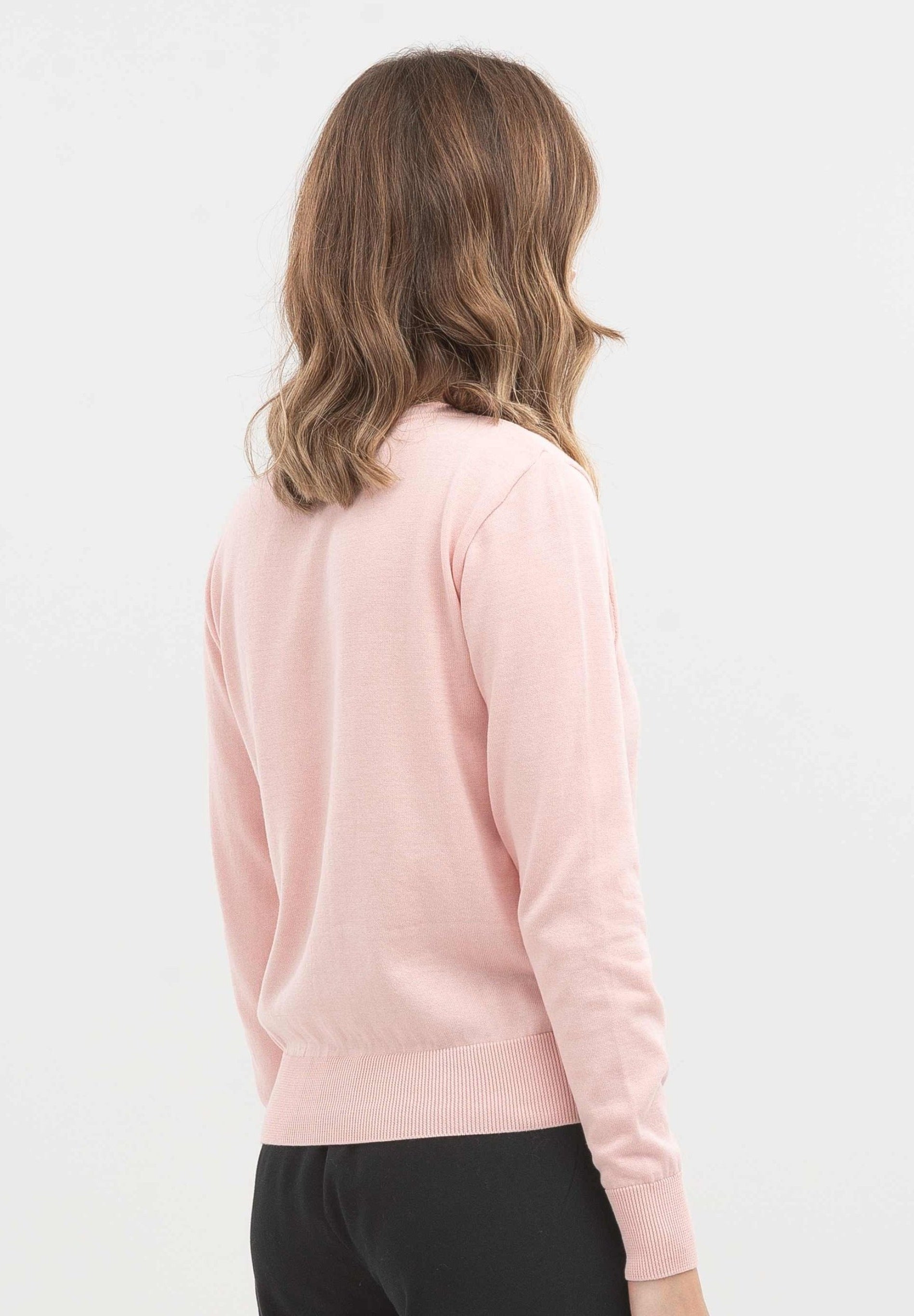 Cardigan aus Bio-Baumwolle mit Knopfleiste