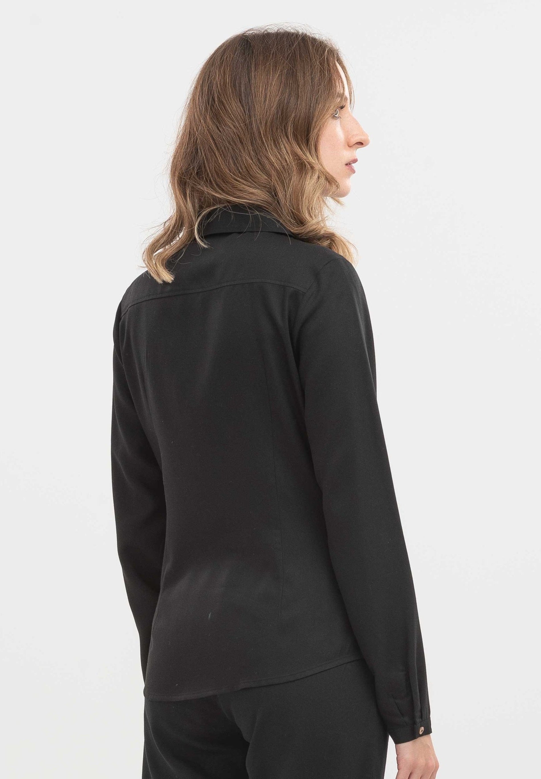 Hemdbluse aus TENCEL™ Lyocell