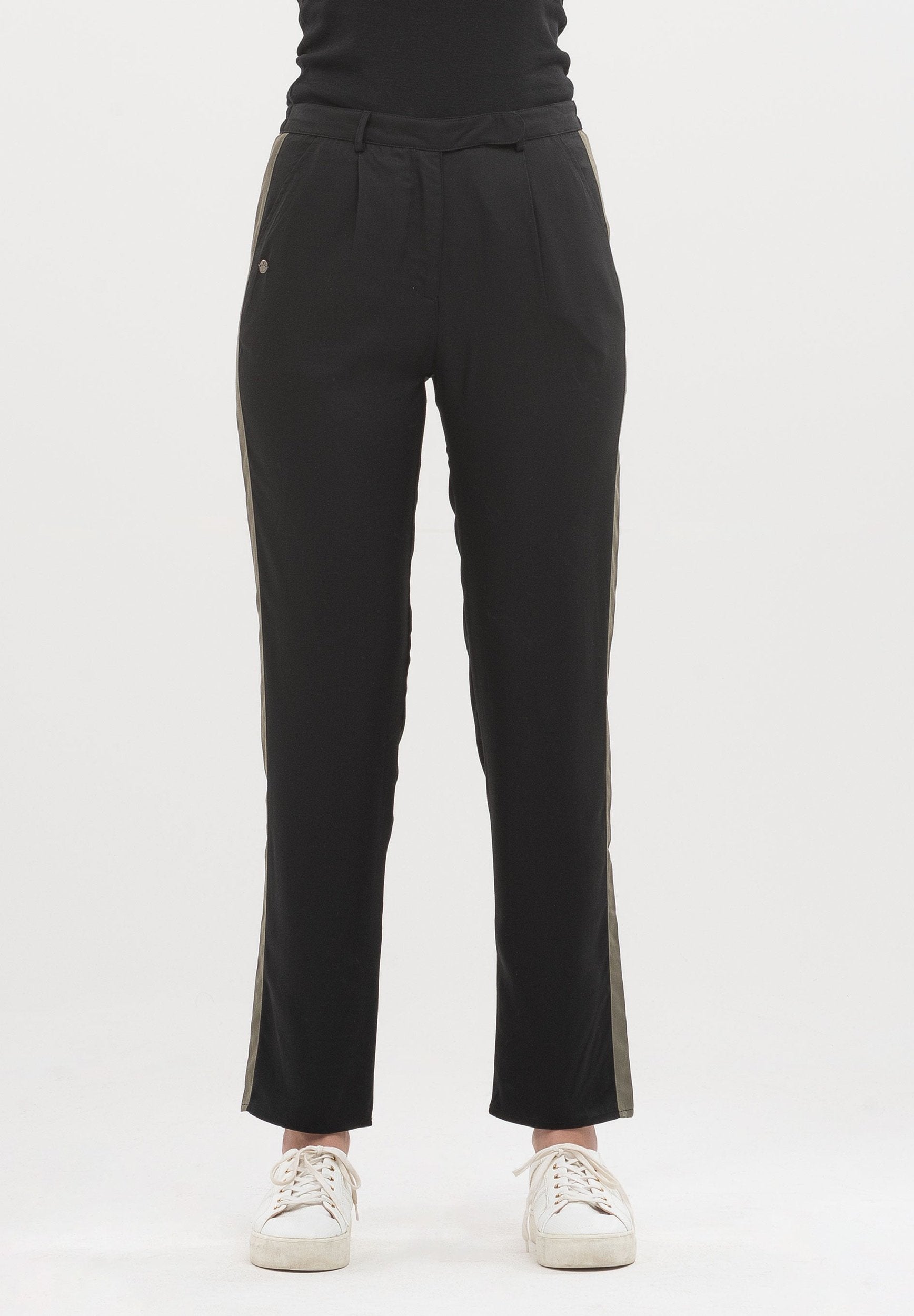 Hose aus TENCEL™ Lyocell mit seitlichen Tapestreifen