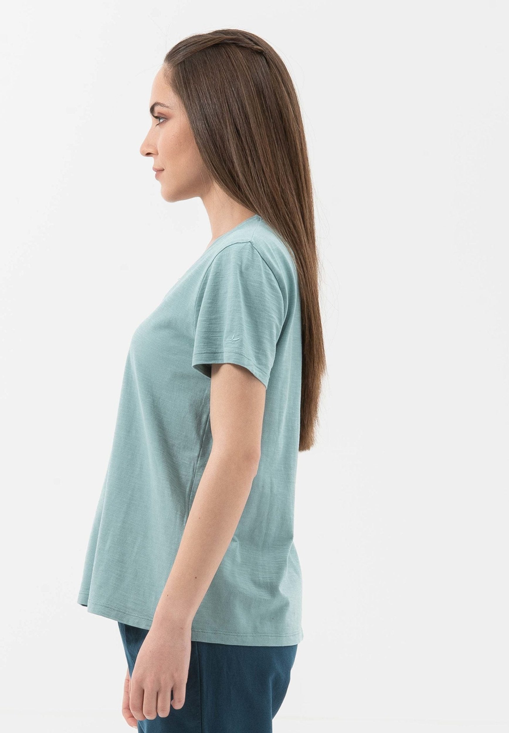 T-Shirt aus Bio-Baumwolle mit Schmetterling-Print