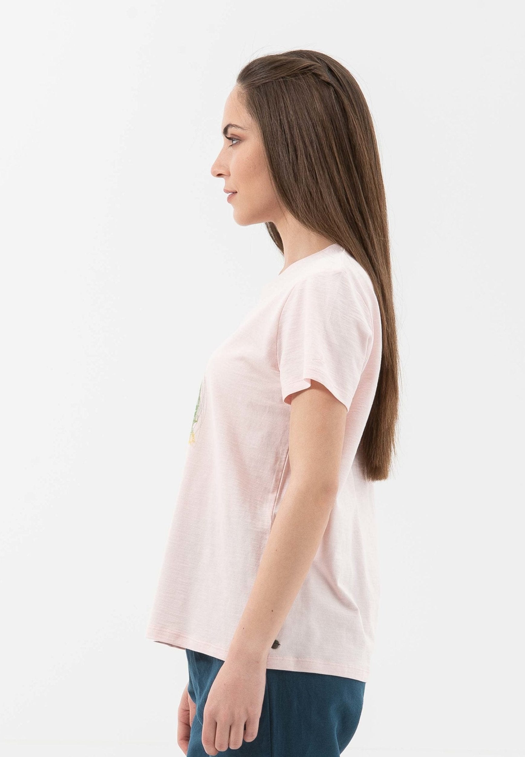 T-Shirt aus Bio-Baumwolle mit Riesenrad-Print